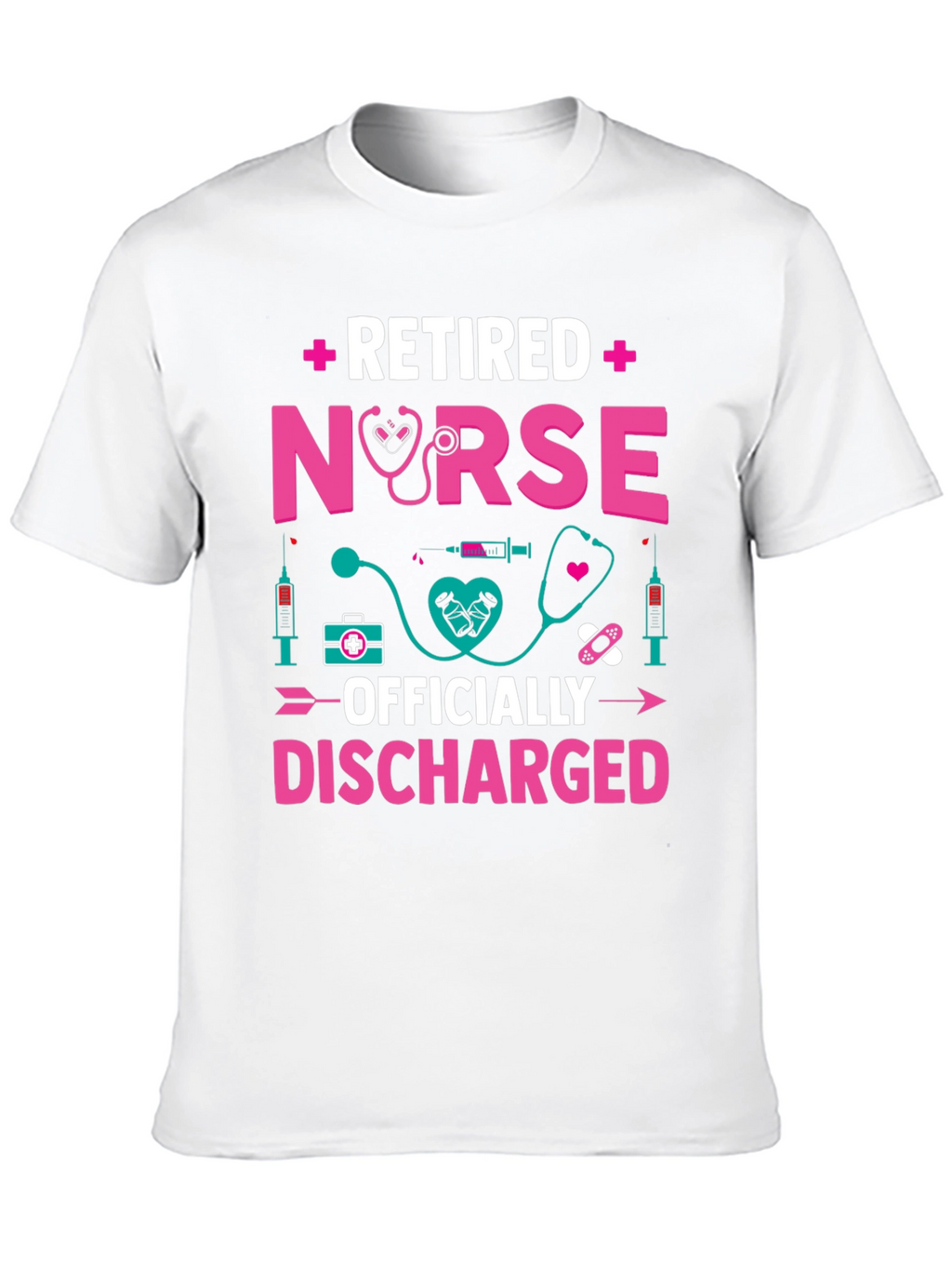 Retired Nurse T-Shirt - Officially Discharged!
