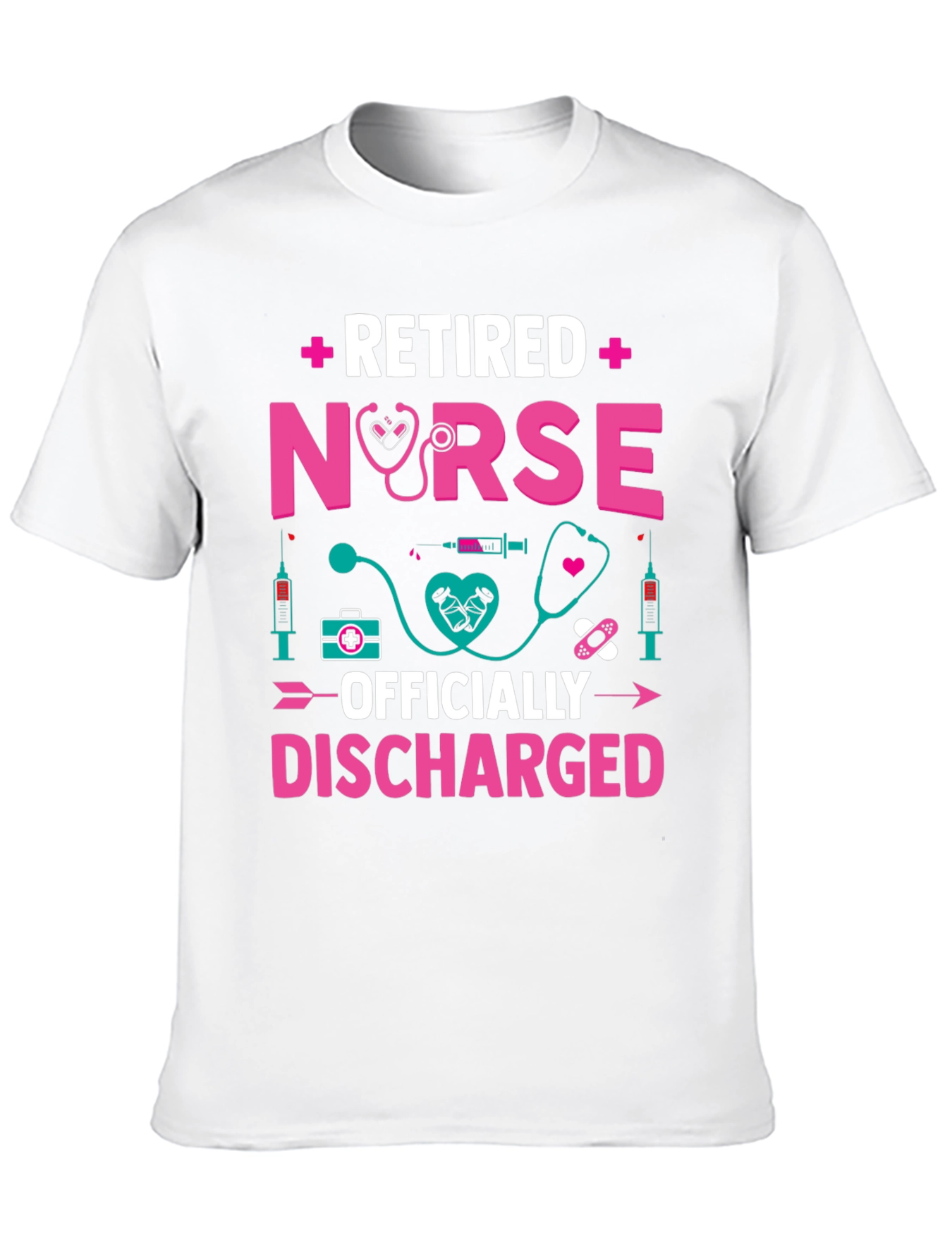 Retired Nurse T-Shirt - Officially Discharged!