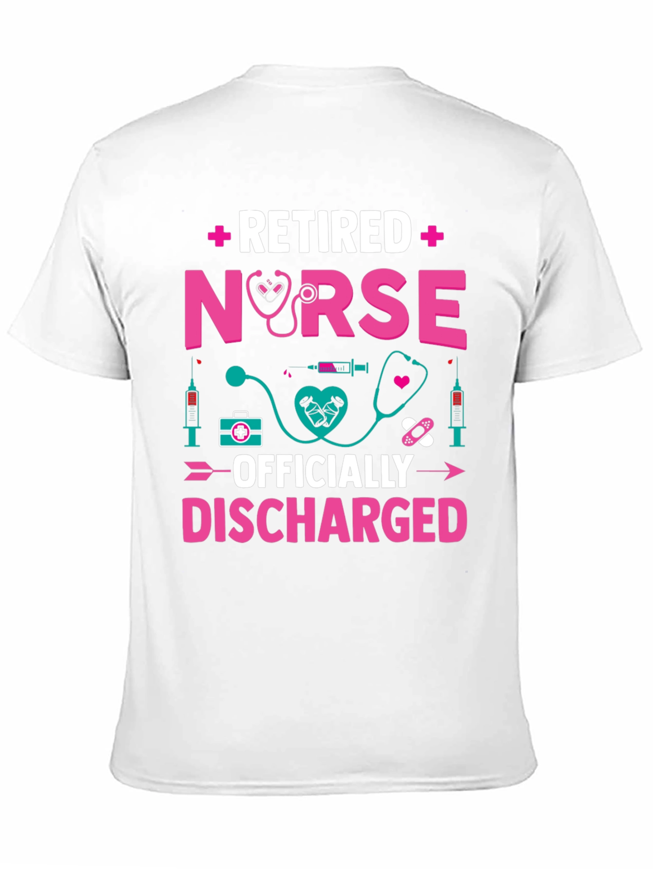 Retired Nurse T-Shirt - Officially Discharged!