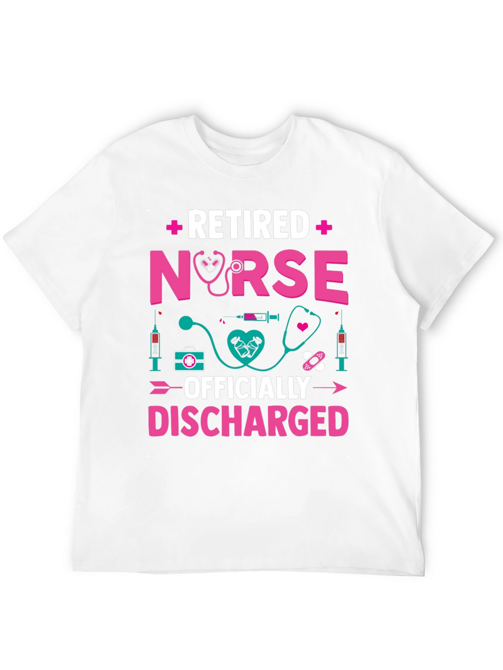 Retired Nurse T-Shirt - Officially Discharged!
