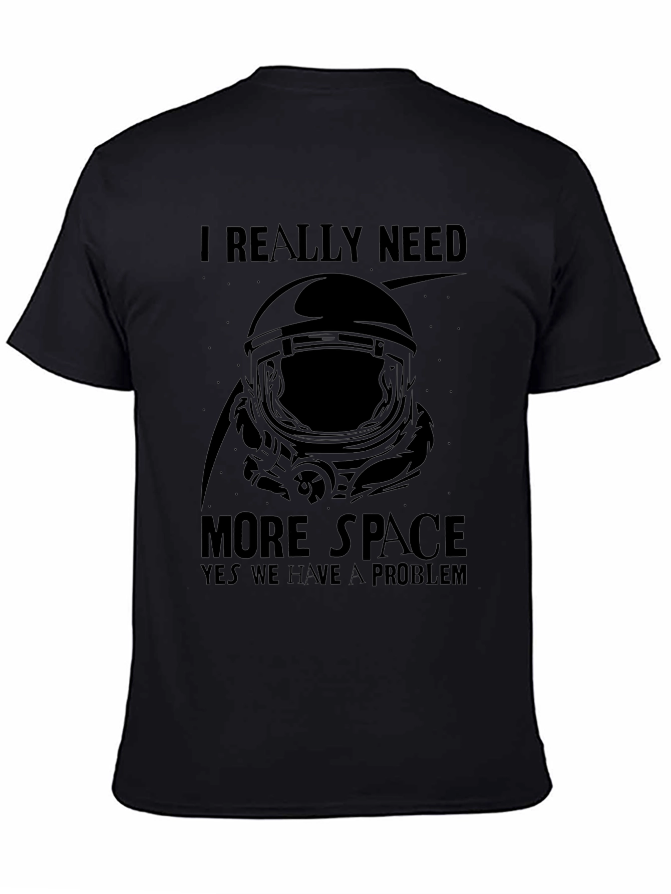 I Need More Space Astronaut Graphic T-Shirt