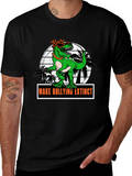 Dino Make Bullying Extinct Graphic T-Shirt