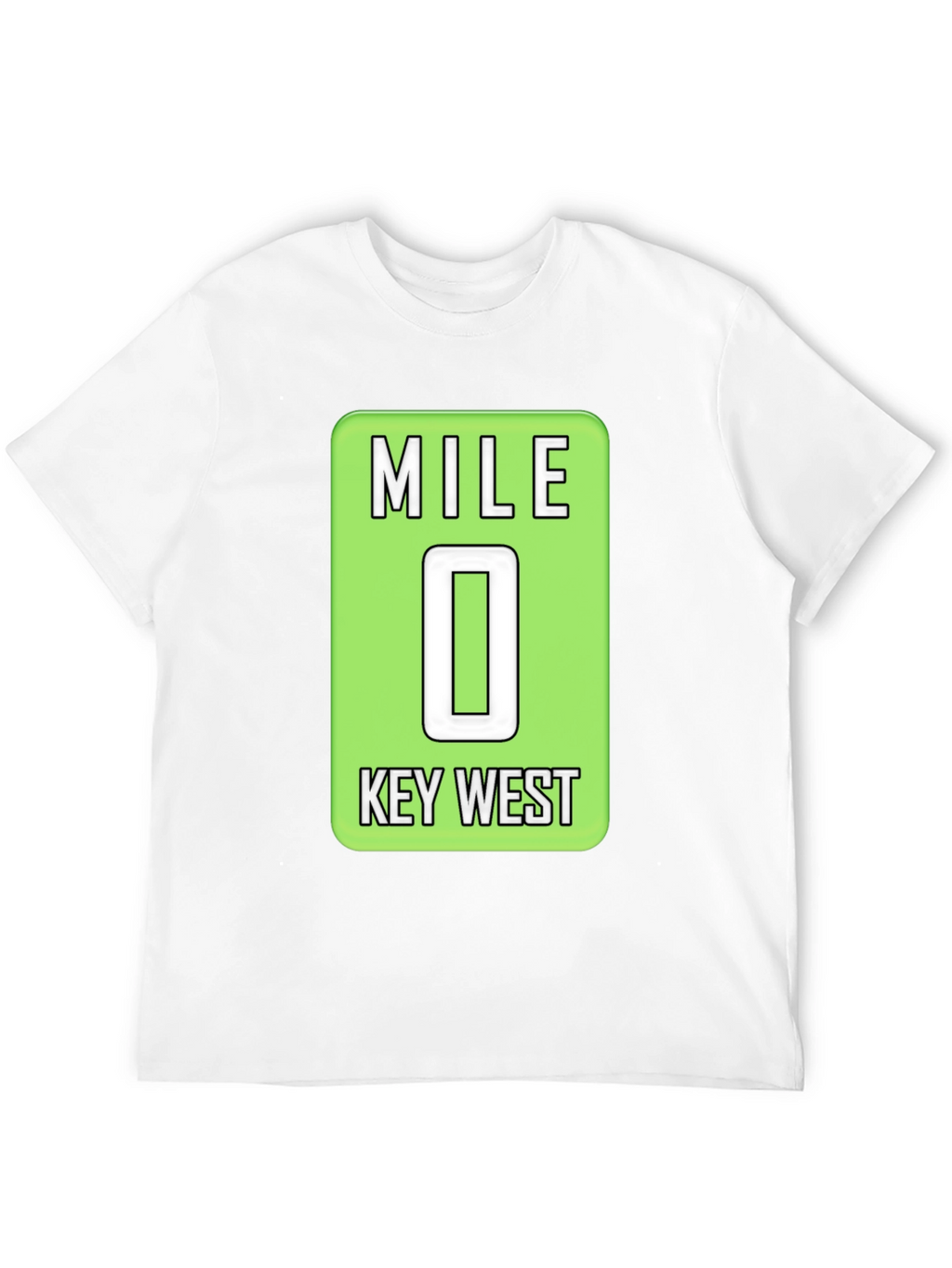 Mile 0 Key West T-Shirt - Black