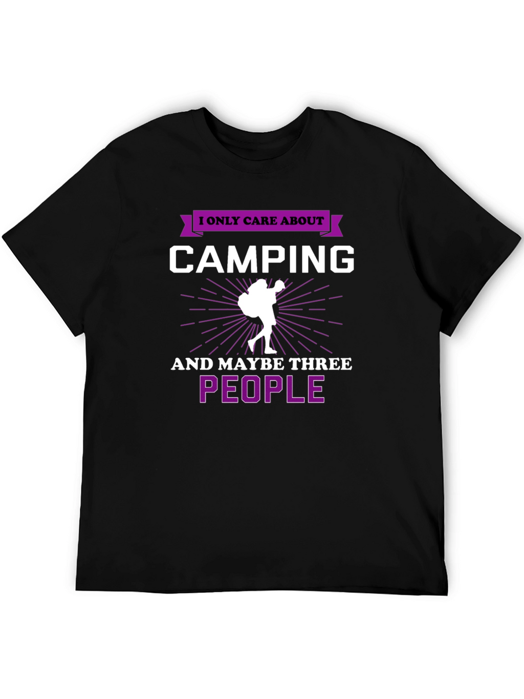 Camping & People Graphic Tee