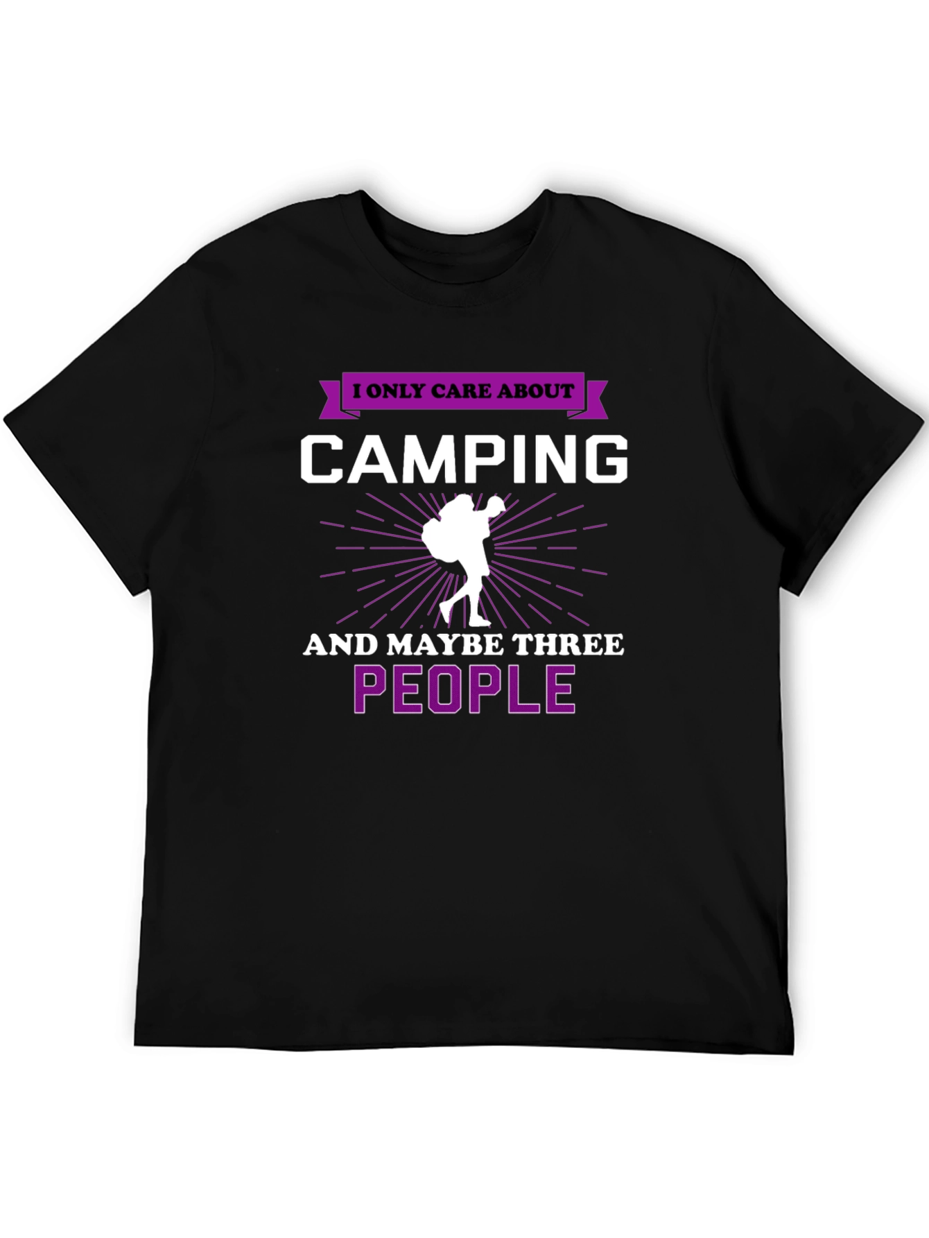 Camping & People Graphic Tee