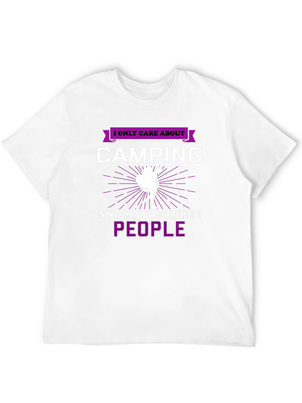 Camping & People Graphic Tee