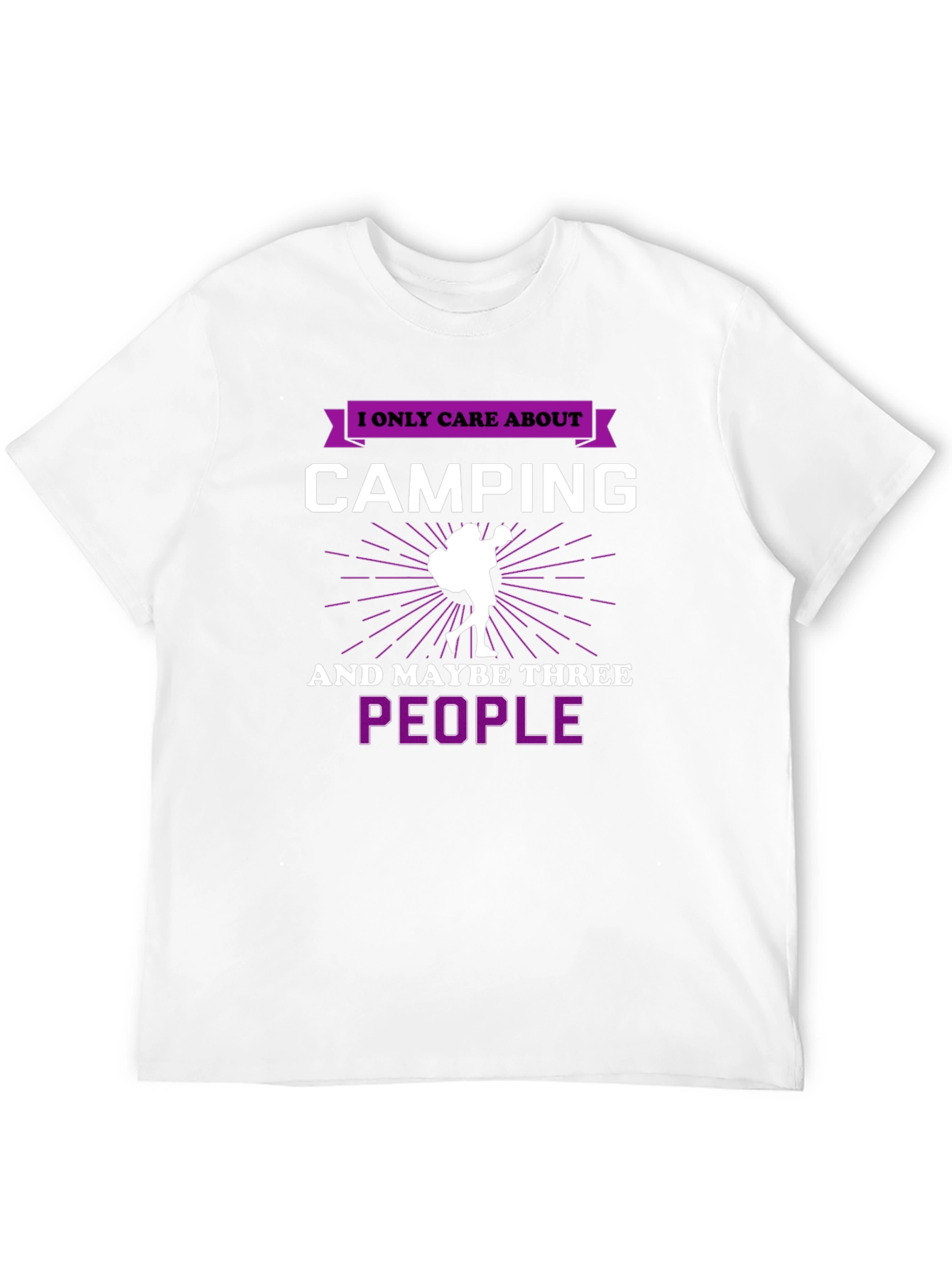Camping & People Graphic Tee