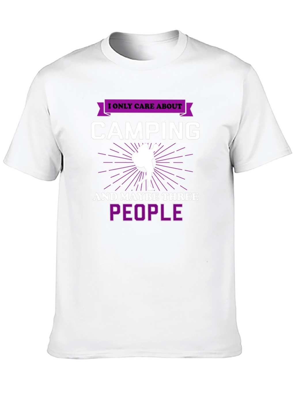 Camping & People Graphic Tee