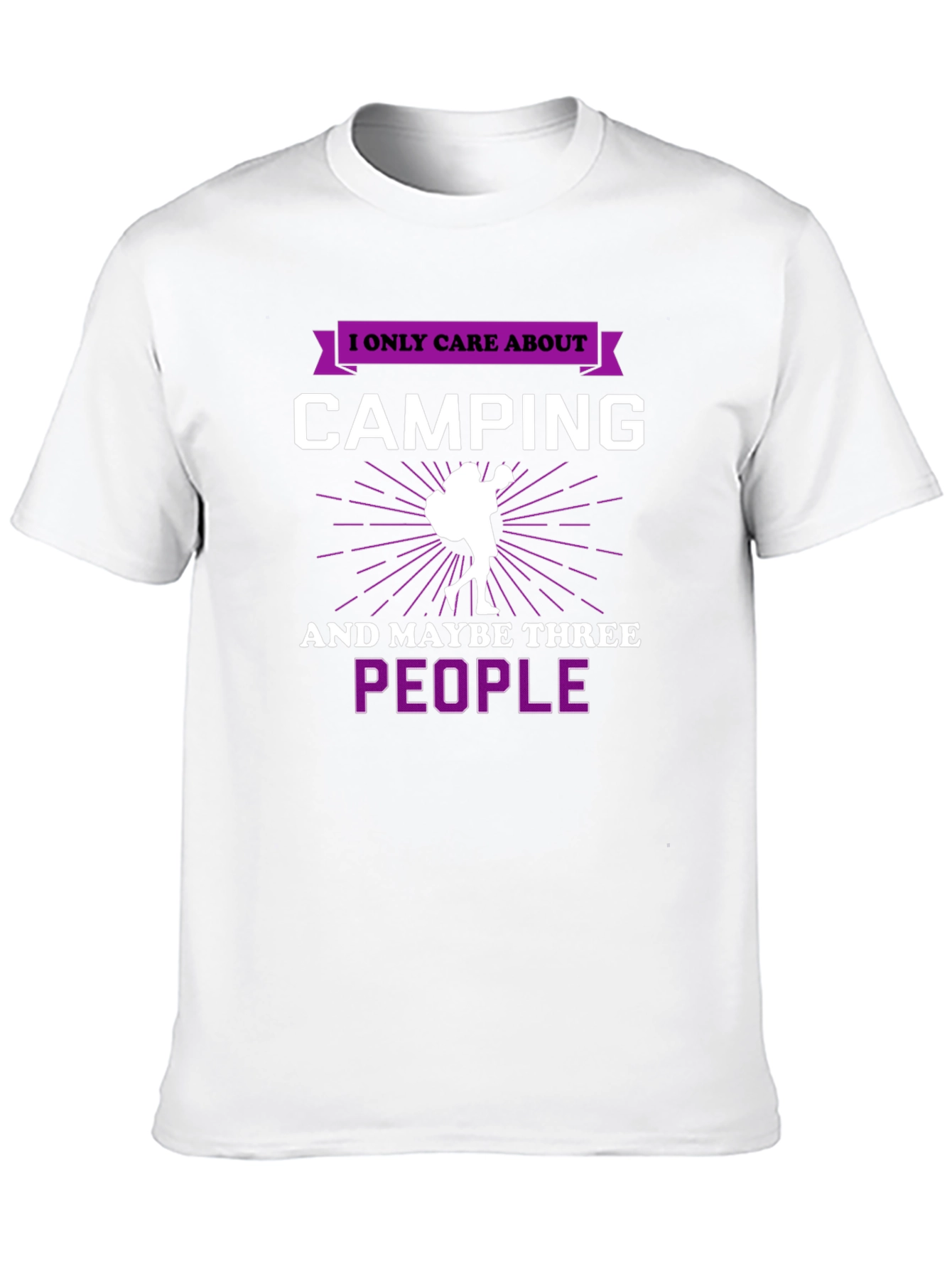 Camping & People Graphic Tee