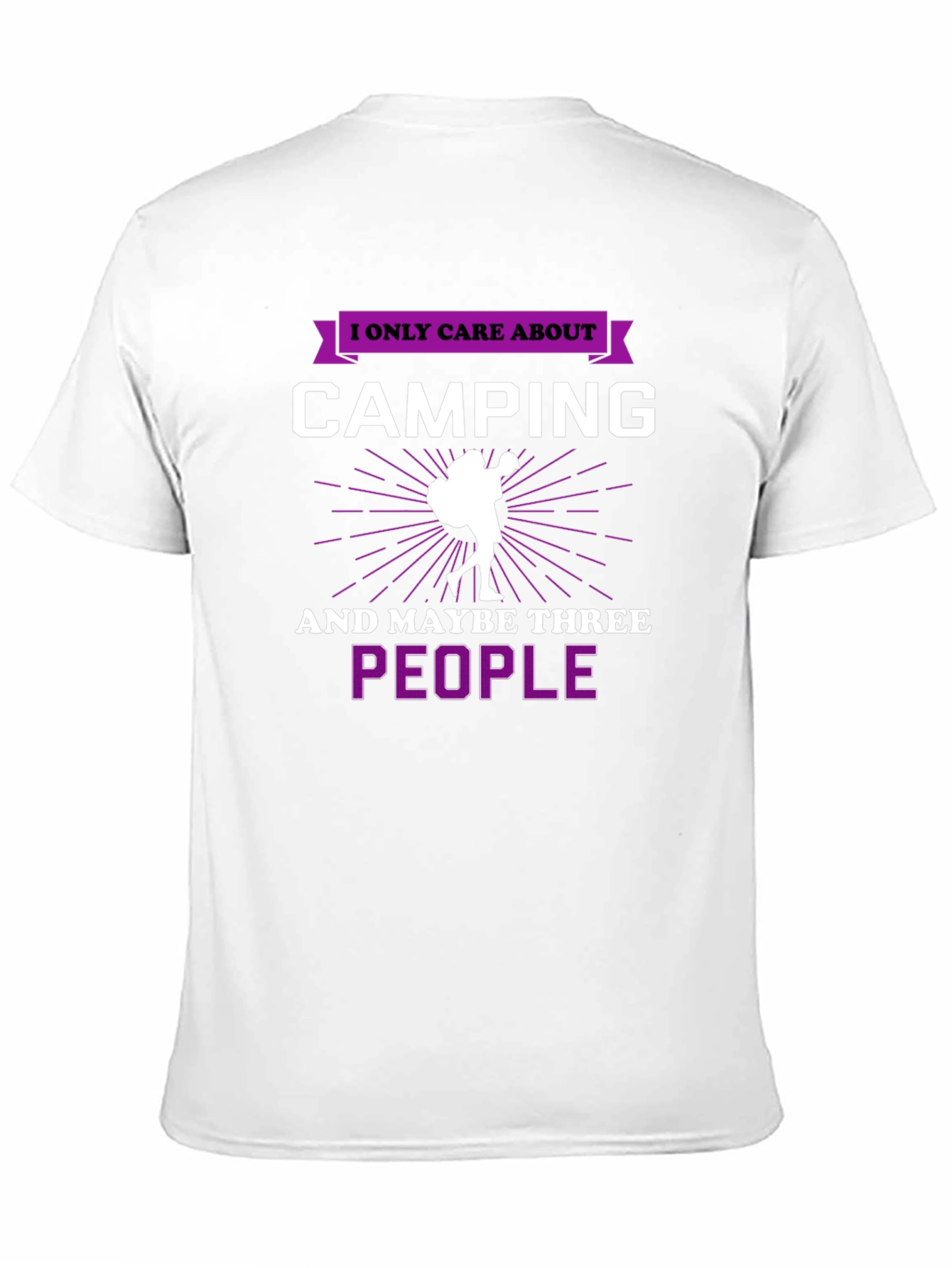 Camping & People Graphic Tee