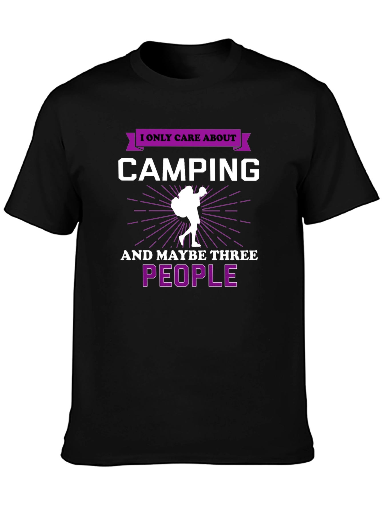 Camping & People Graphic Tee