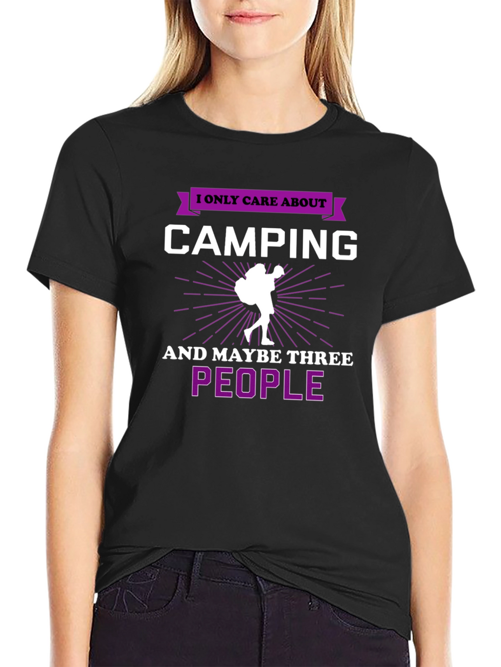 Camping & People Graphic Tee