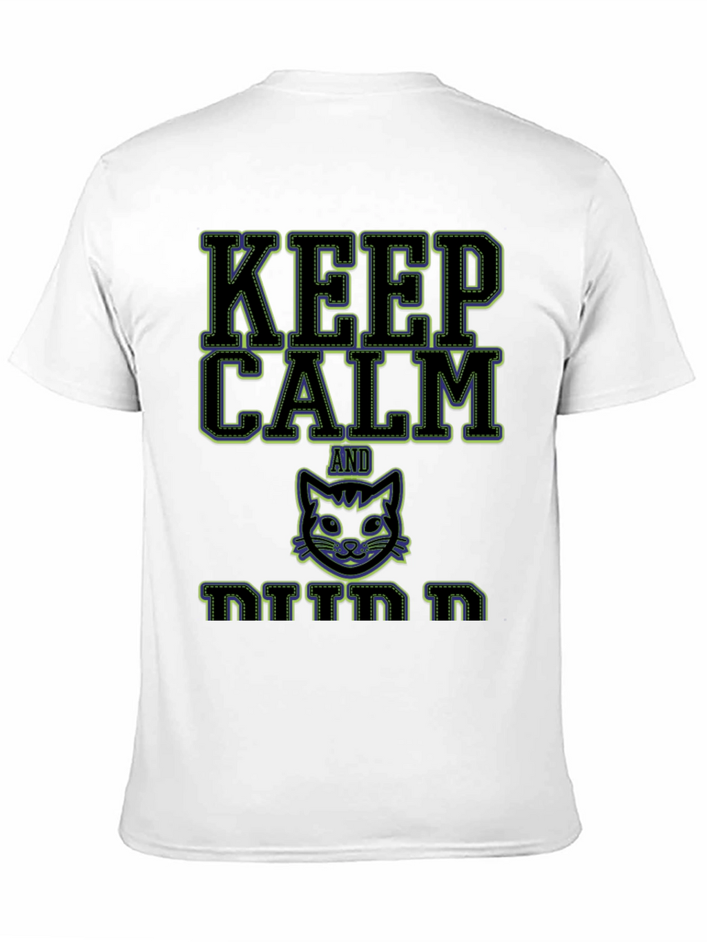 Keep Calm and Kitten On Graphic T-Shirt