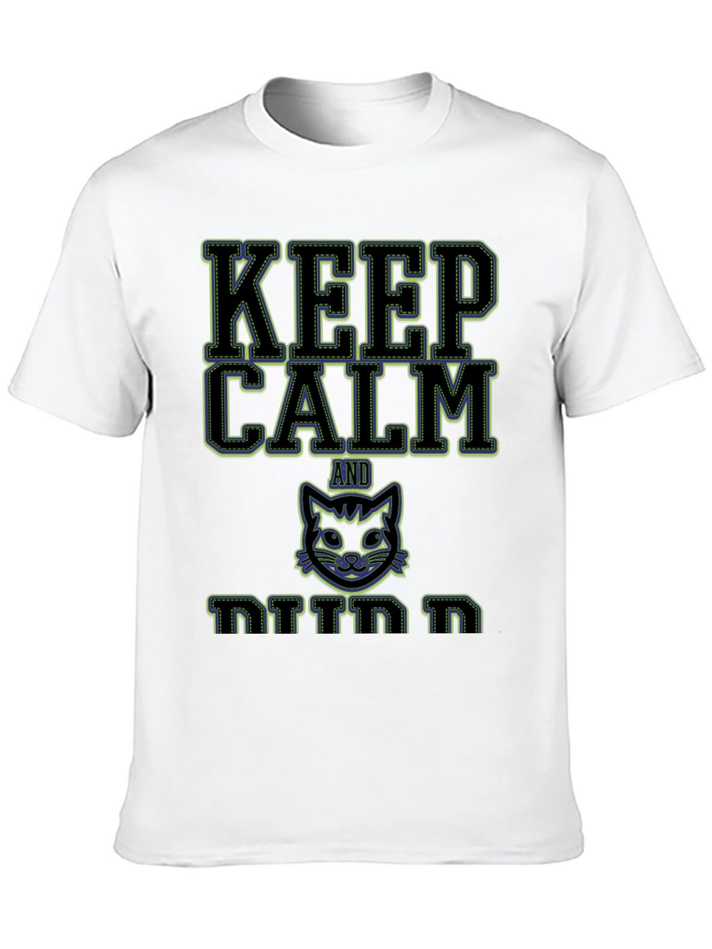 Keep Calm and Kitten On Graphic T-Shirt