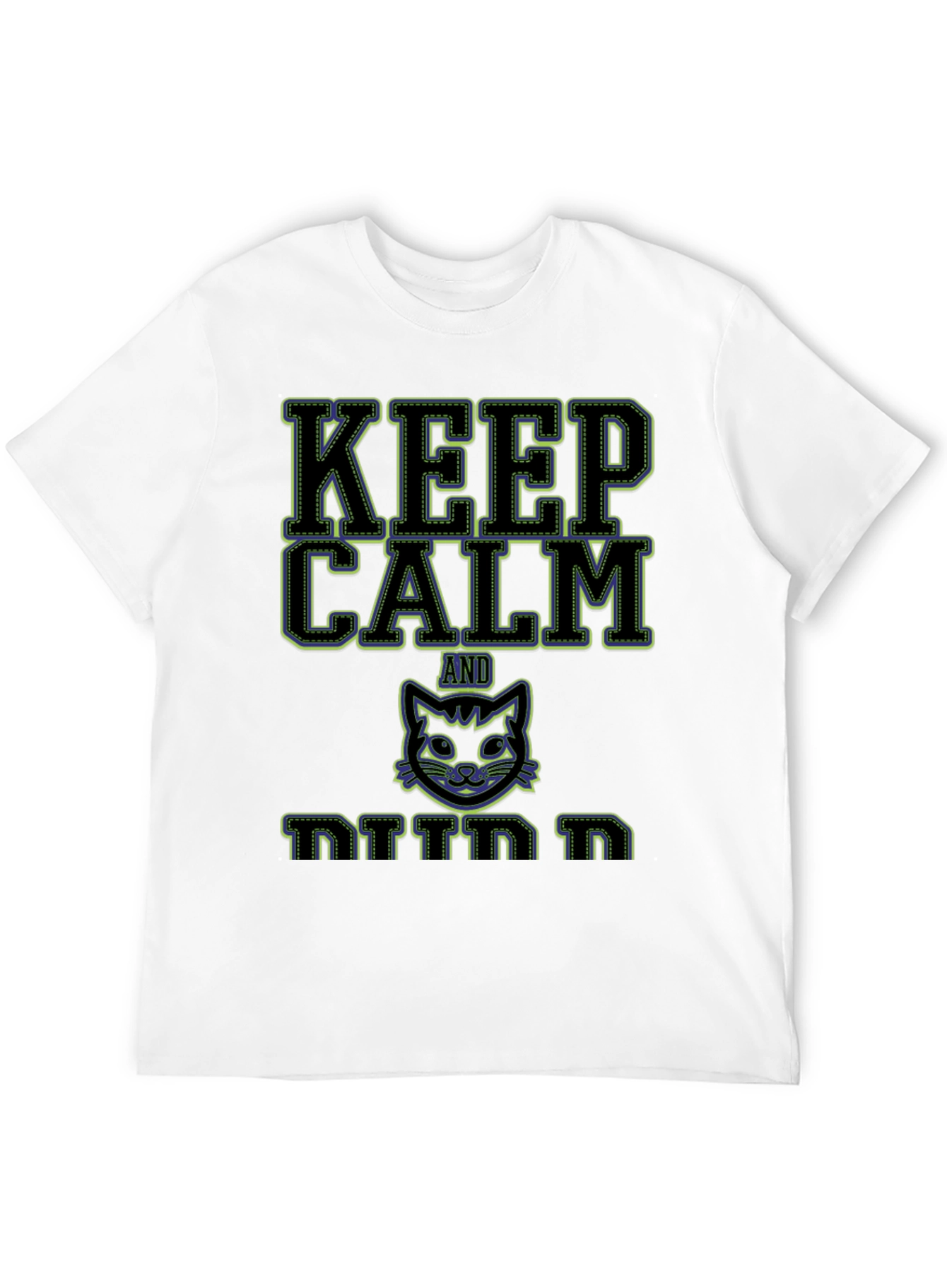 Keep Calm and Kitten On Graphic T-Shirt