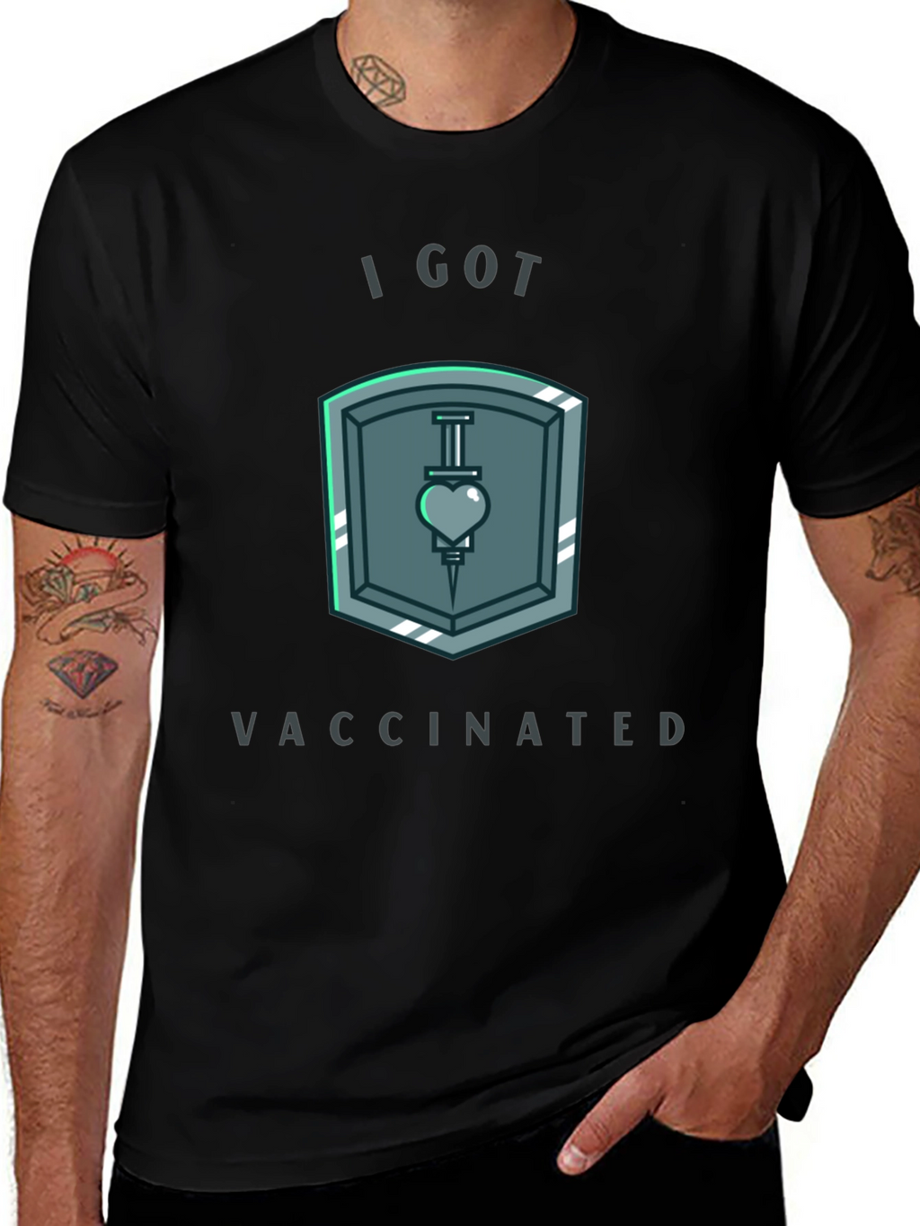 I Got Vaccinated T-Shirt - Pro Vaccine Graphic Tee