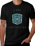 I Got Vaccinated T-Shirt - Pro Vaccine Graphic Tee