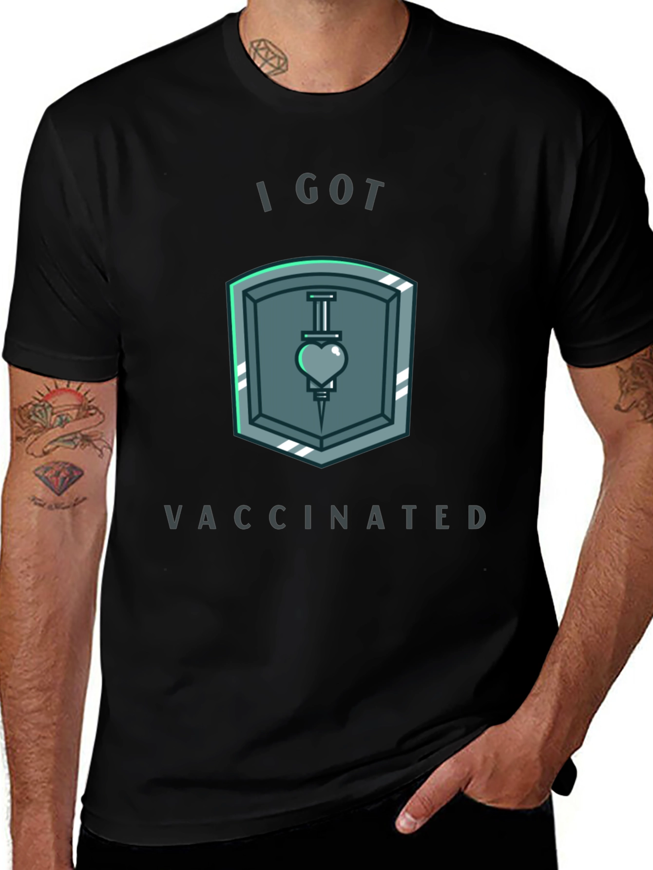 I Got Vaccinated T-Shirt - Pro Vaccine Graphic Tee