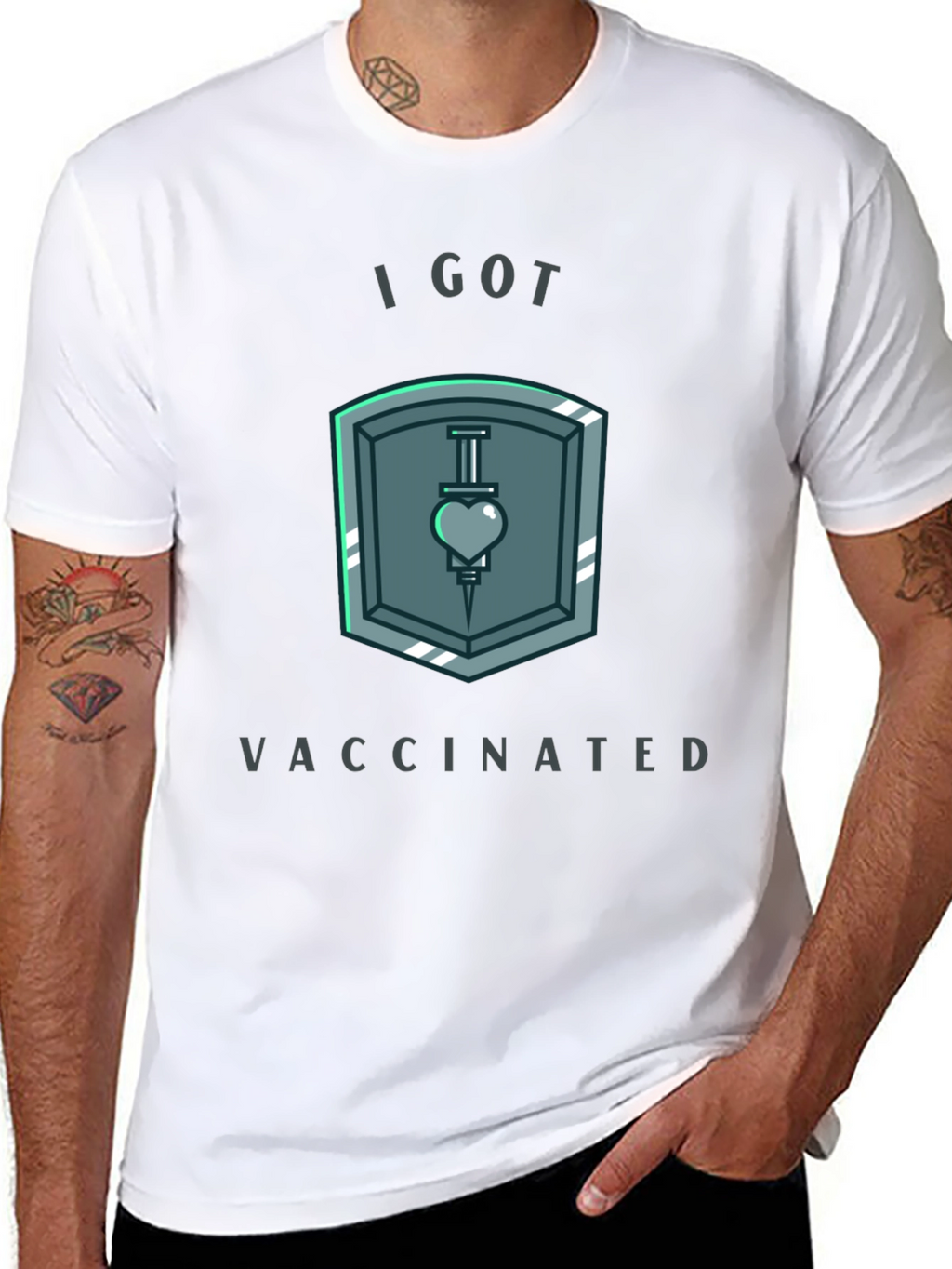 I Got Vaccinated T-Shirt - Pro Vaccine Graphic Tee