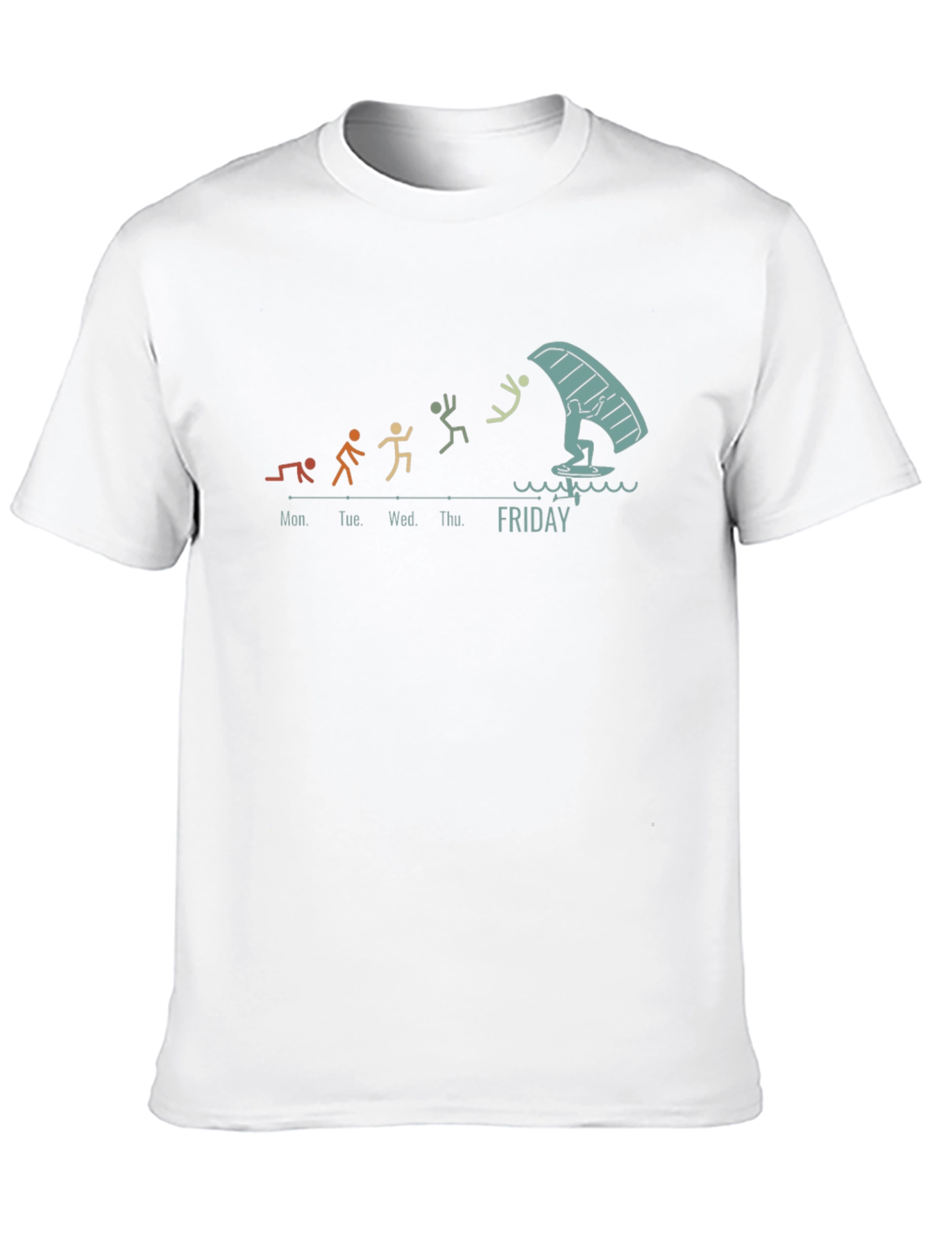 Work Week Windsurfing T-Shirt