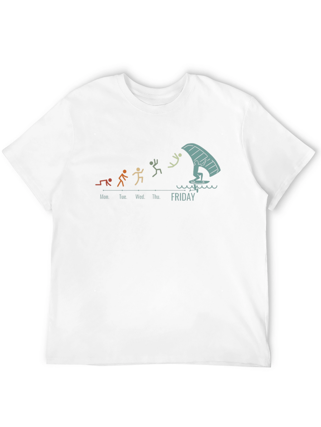 Work Week Windsurfing T-Shirt