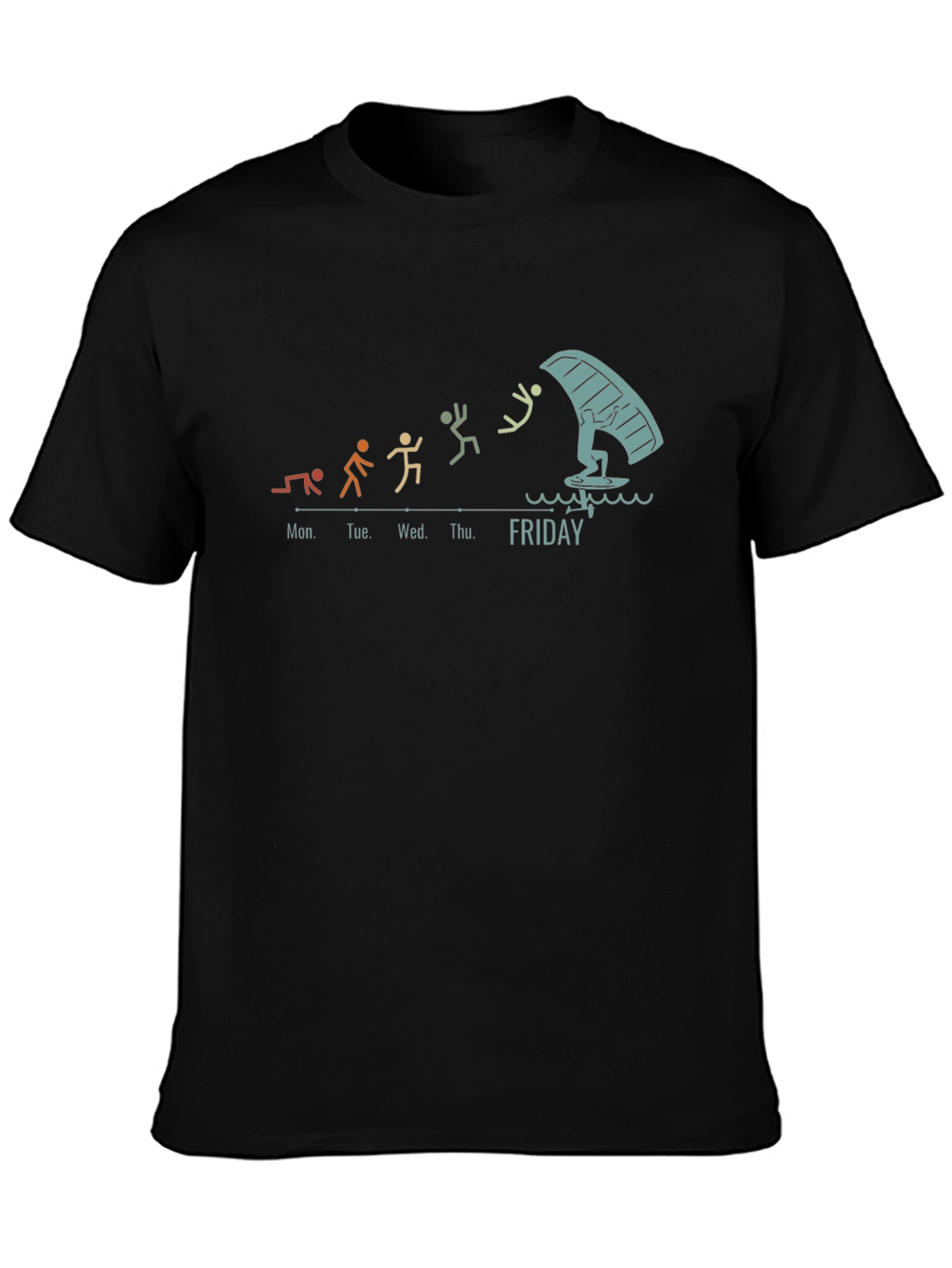 Work Week Windsurfing T-Shirt