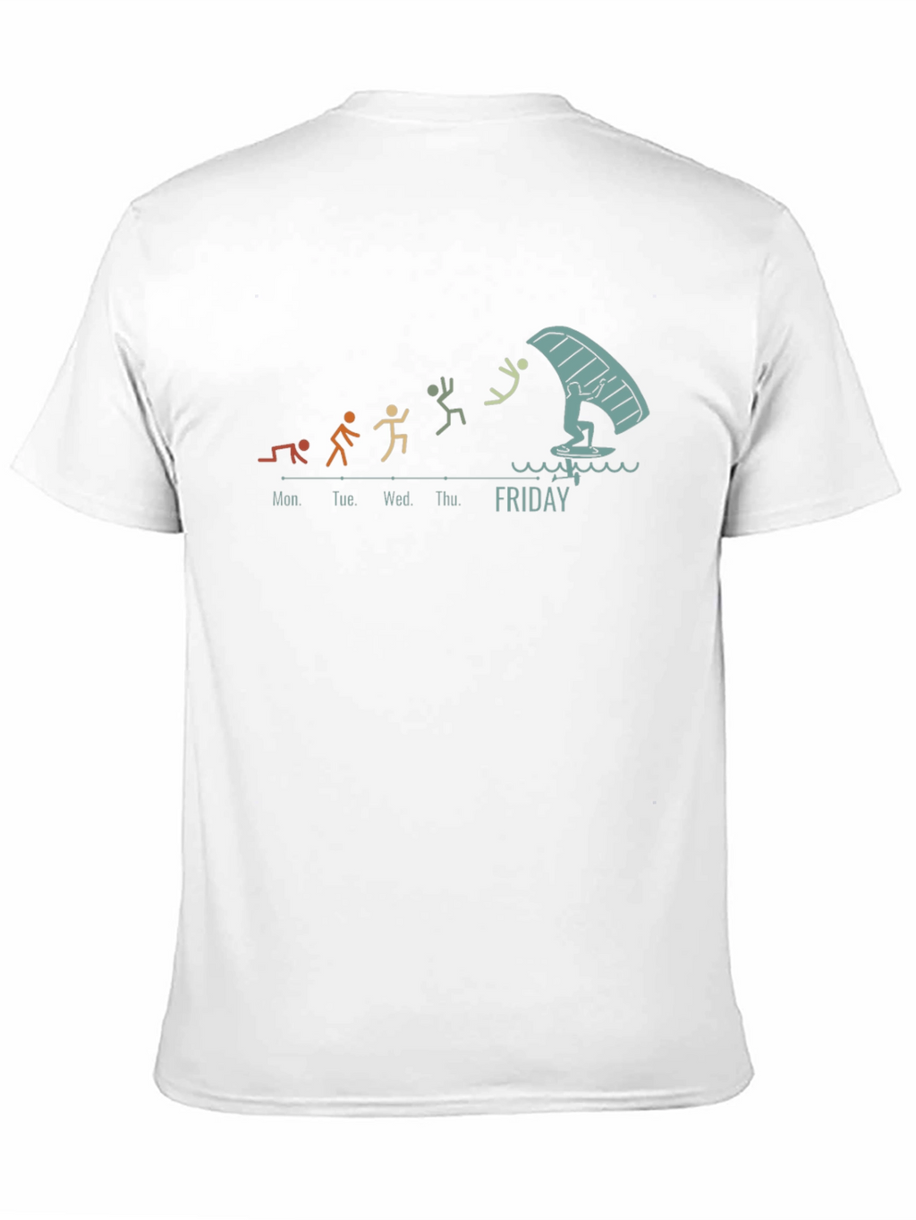 Work Week Windsurfing T-Shirt
