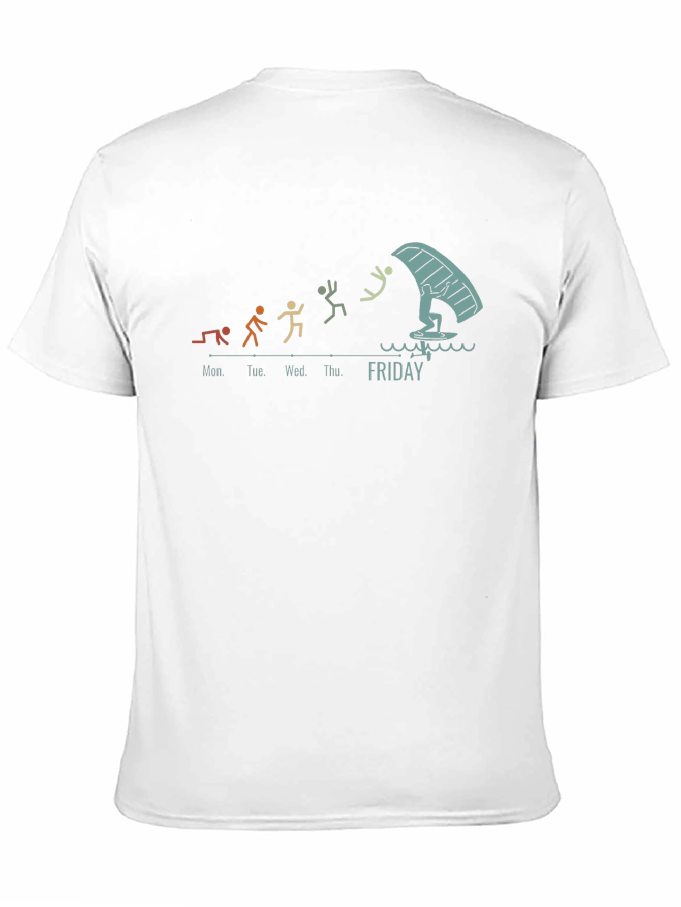 Work Week Windsurfing T-Shirt
