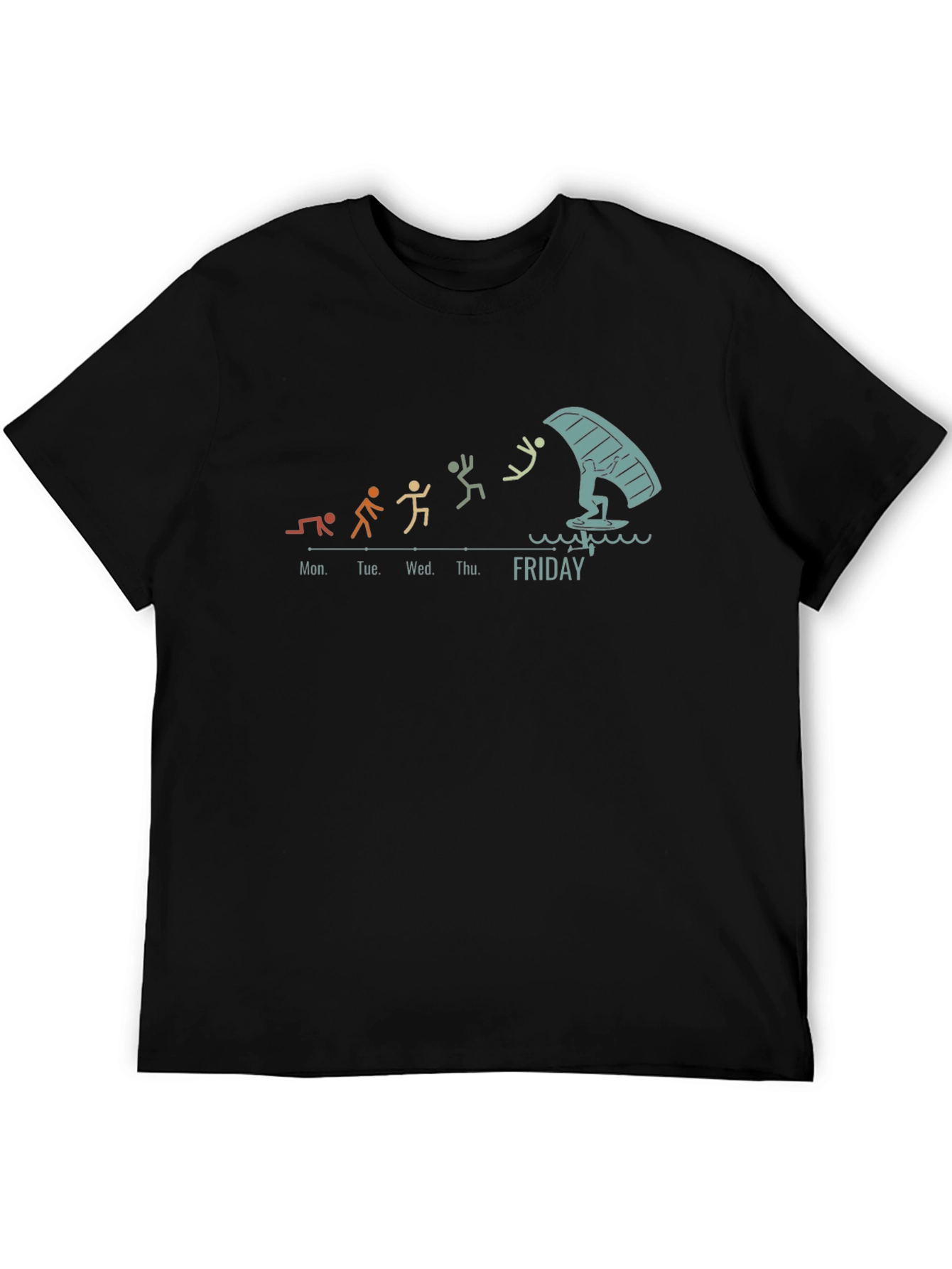 Work Week Windsurfing T-Shirt