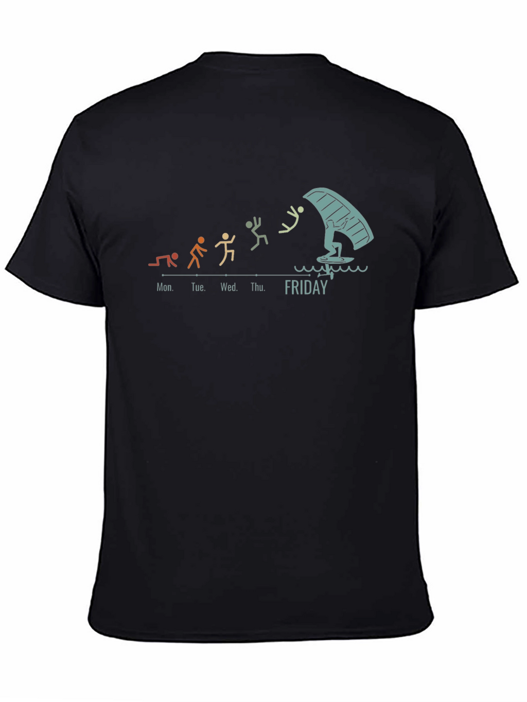 Work Week Windsurfing T-Shirt