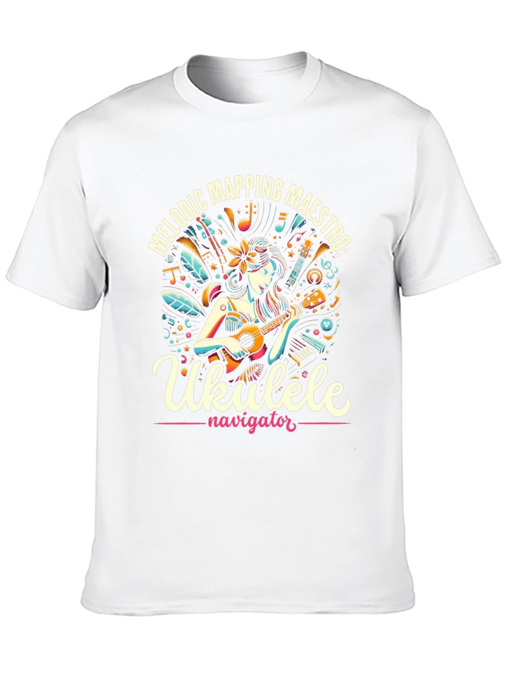 Melodic Mapping Maestro Ukulele Navigator Tee
