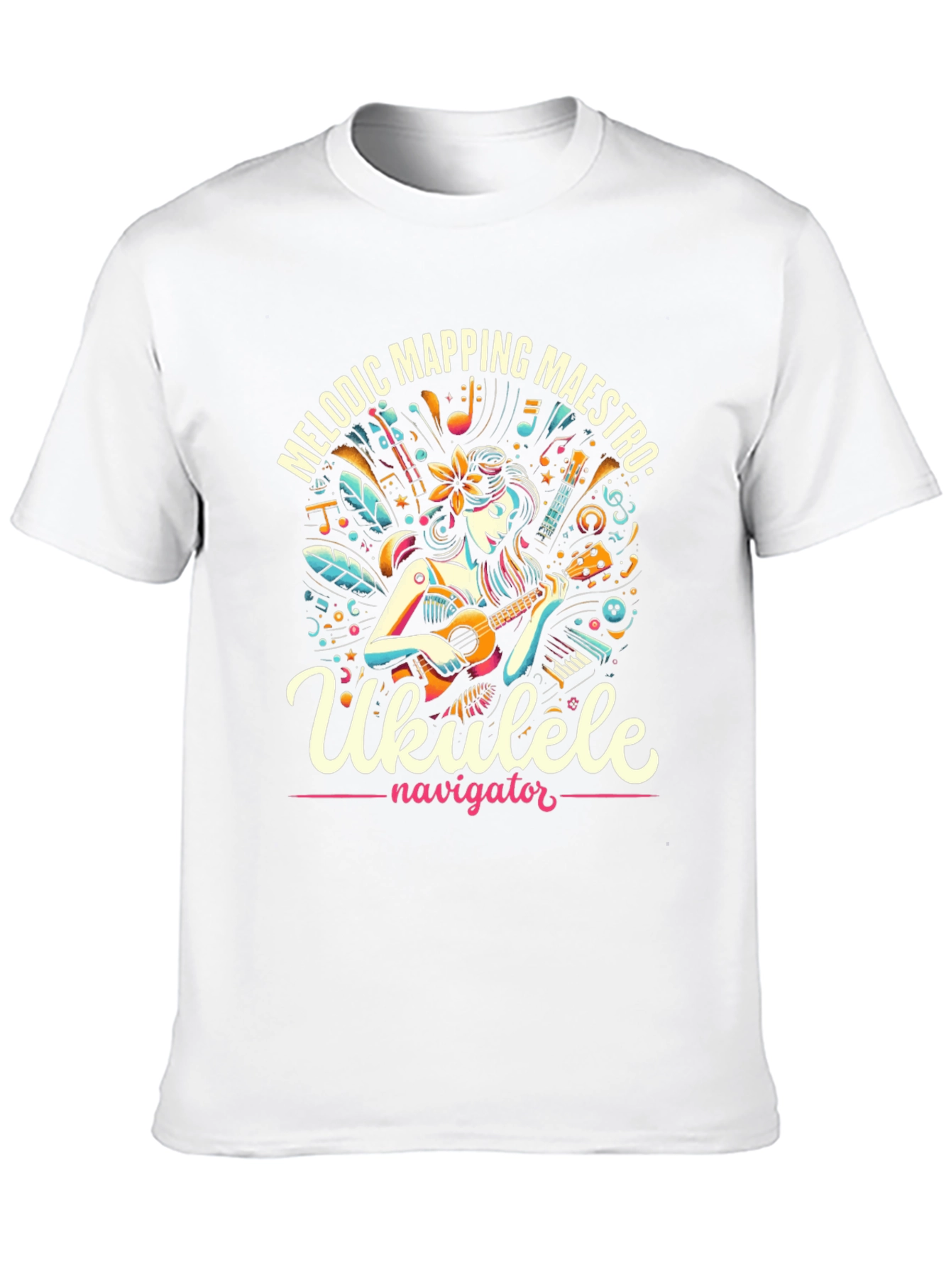 Melodic Mapping Maestro Ukulele Navigator Tee