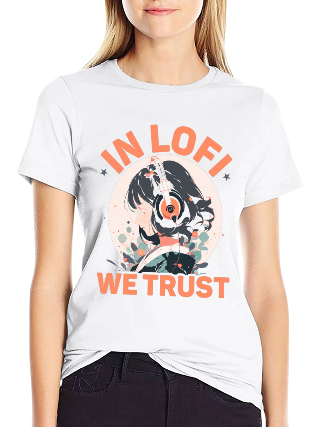 In Lofi We Trust Black T-Shirt