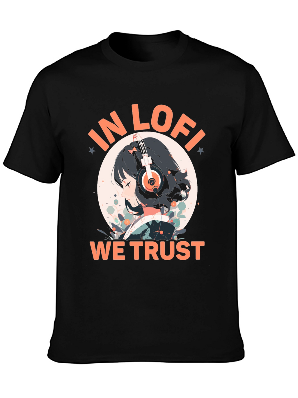 In Lofi We Trust Black T-Shirt