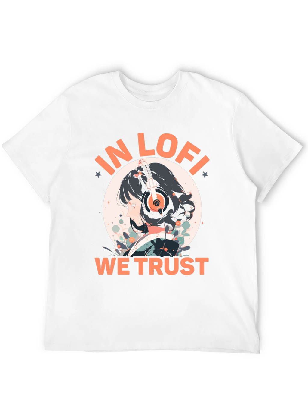 In Lofi We Trust Black T-Shirt