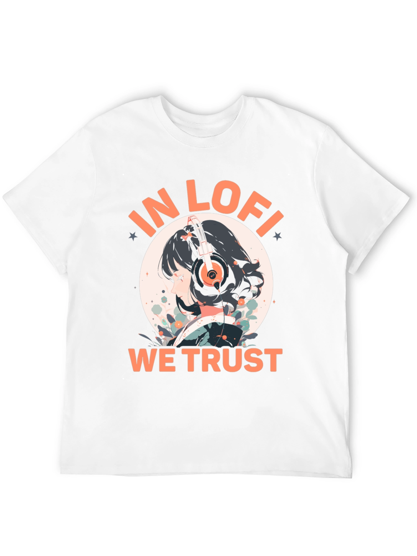 In Lofi We Trust Black T-Shirt