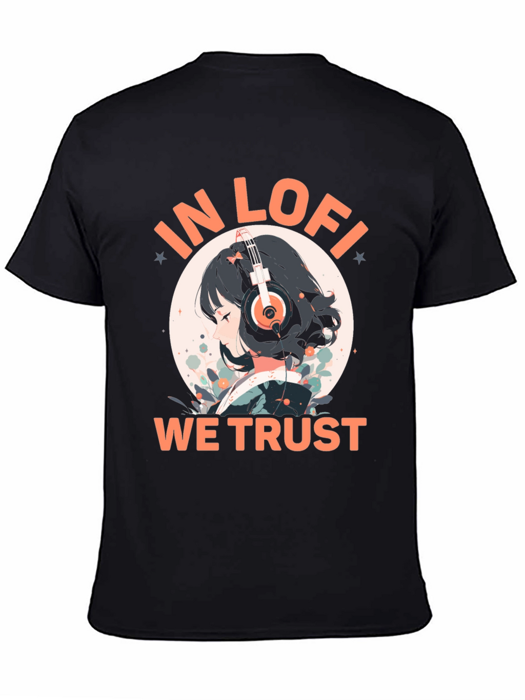 In Lofi We Trust Black T-Shirt