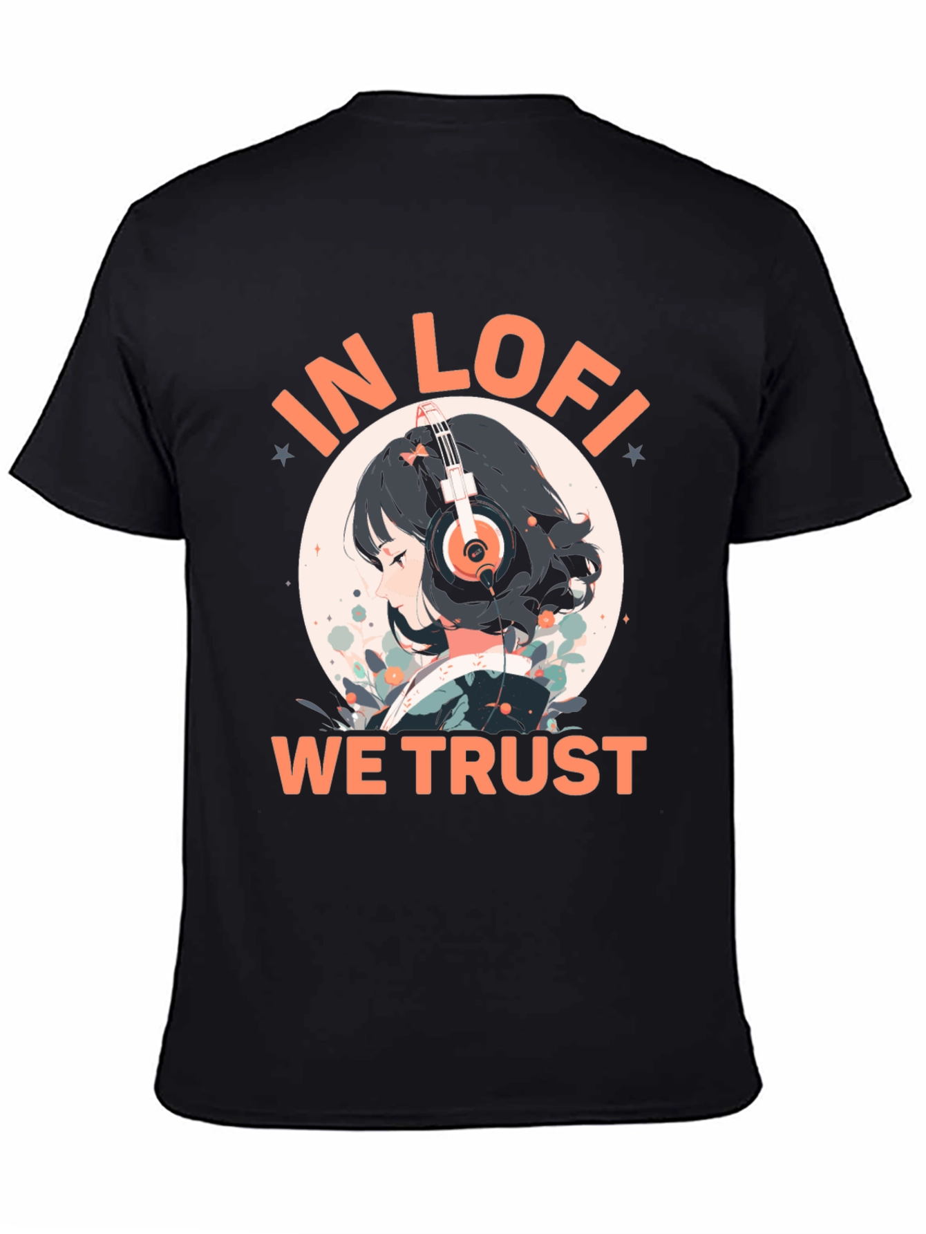 In Lofi We Trust Black T-Shirt