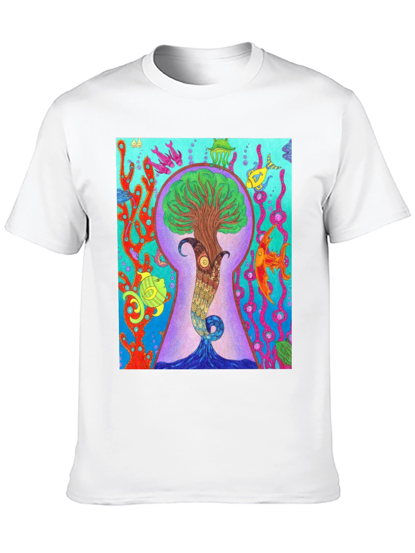 Ocean Tree Portal Graphic Tee