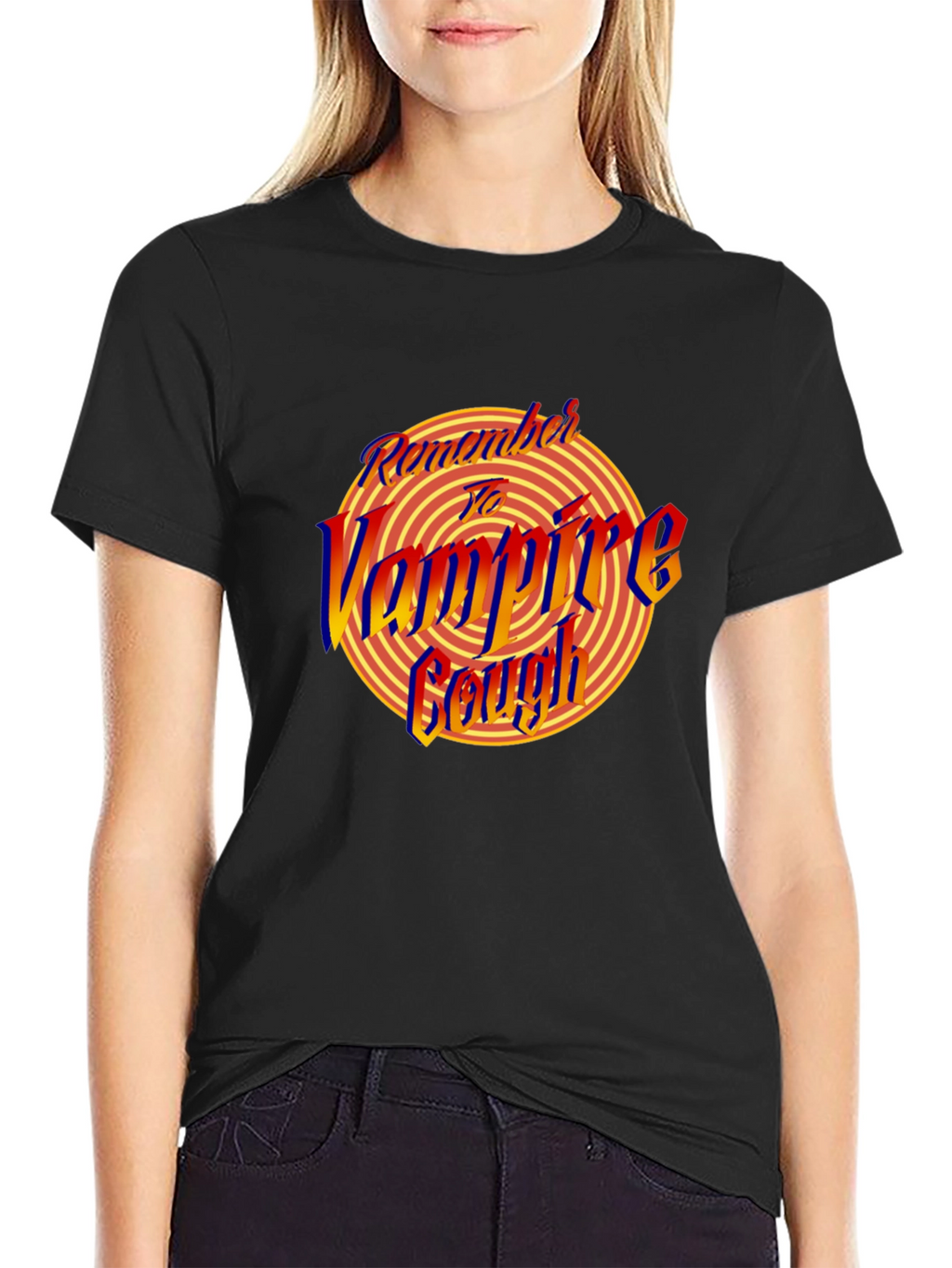Remember to Vampire Cough Graphic T-Shirt