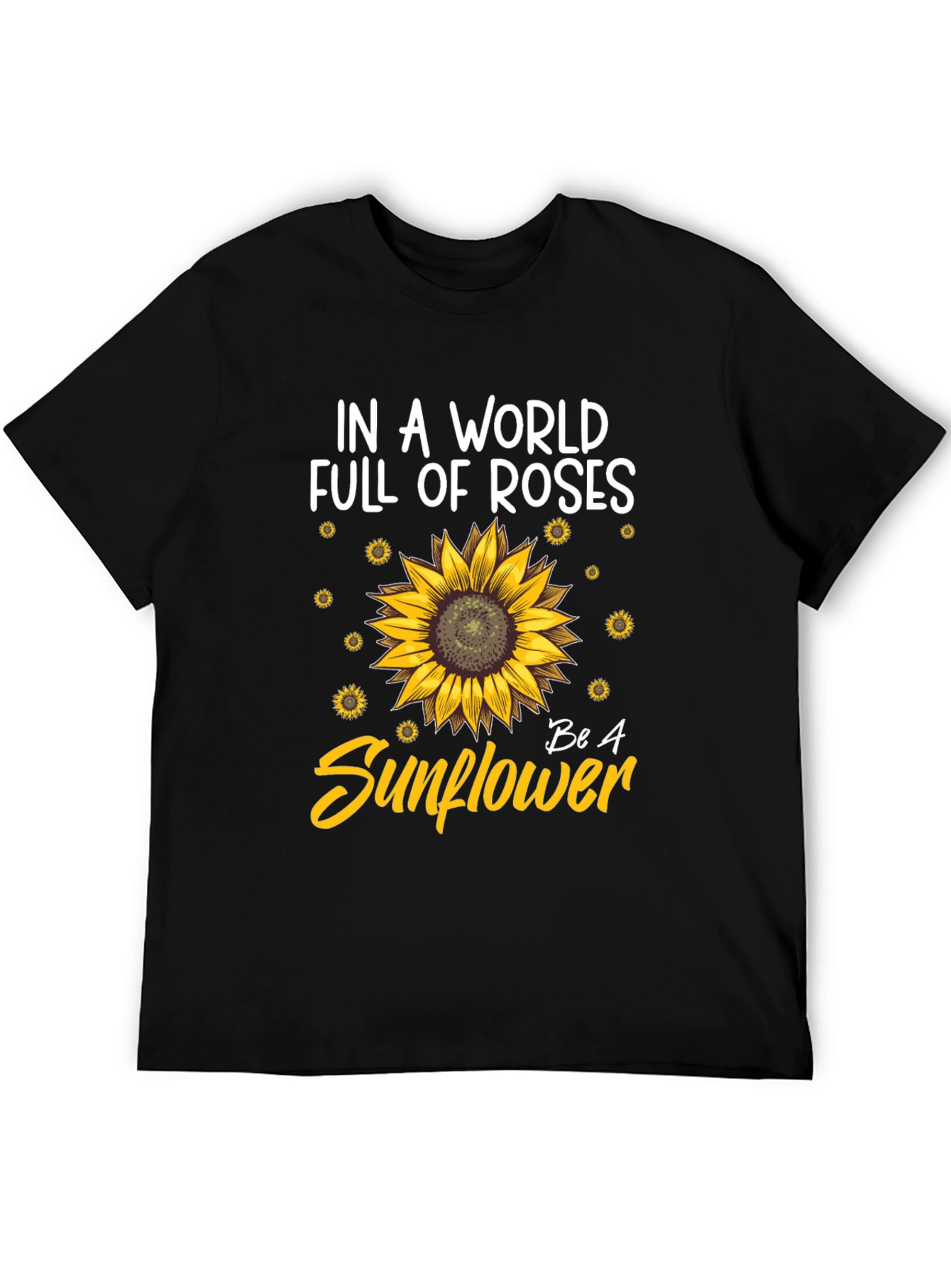 Be A Sunflower Graphic T-Shirt
