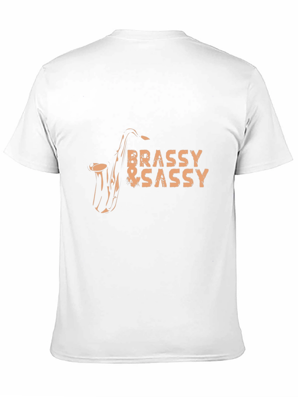 Brassy and Sassy Saxophone Graphic Tee