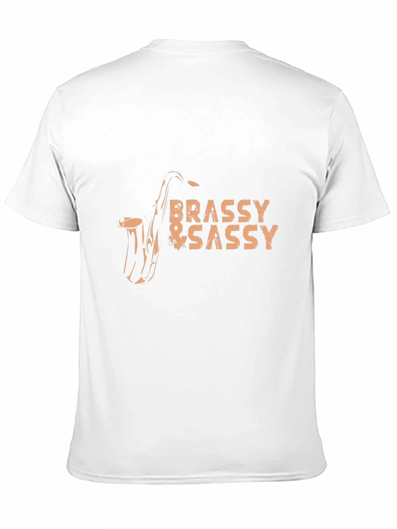 Brassy and Sassy Saxophone Graphic Tee