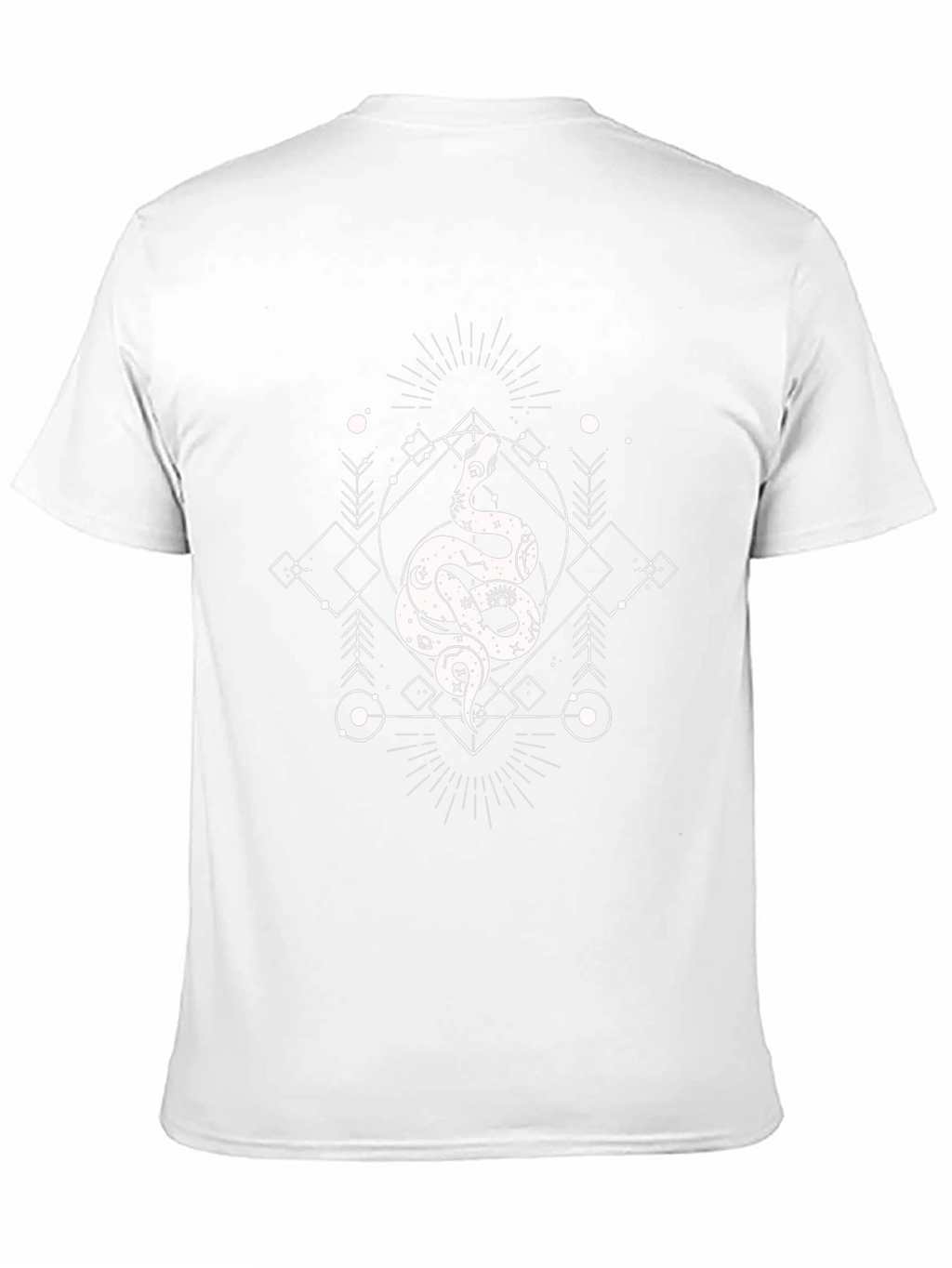 Mystic Snake Graphic Tee - Occult Style