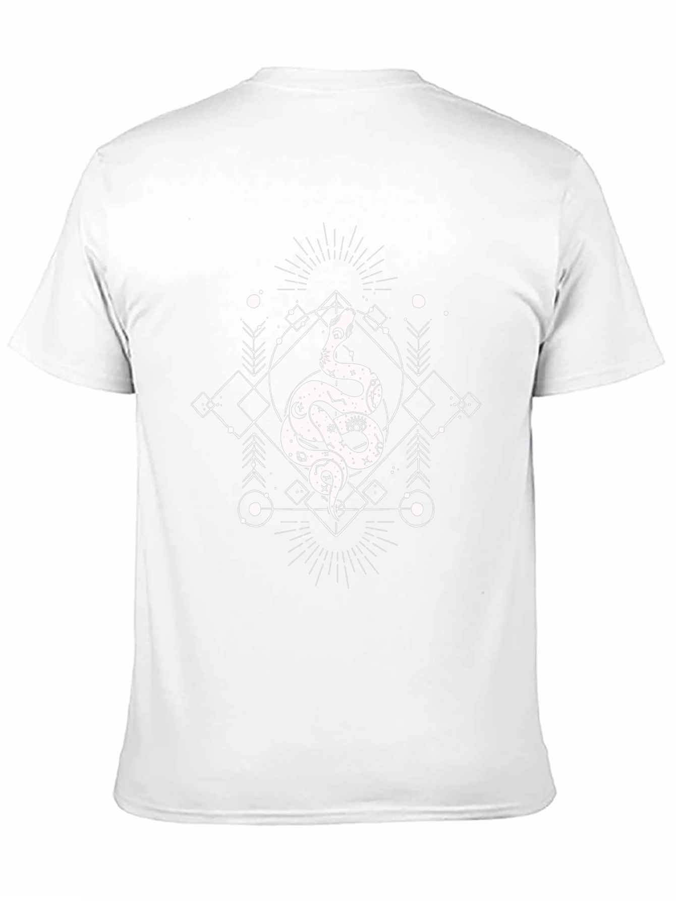 Mystic Snake Graphic Tee - Occult Style