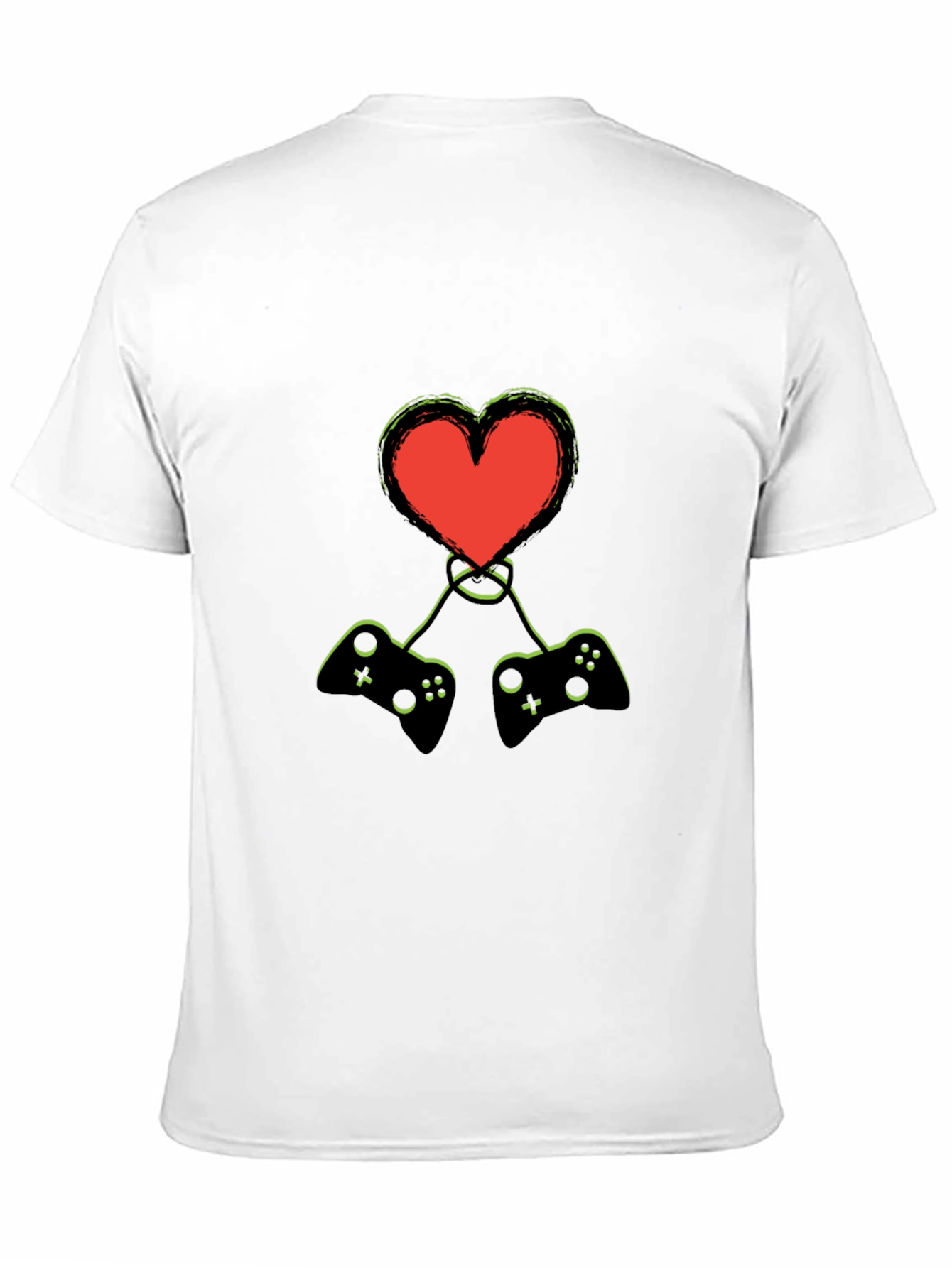 Gamer Heart T-Shirt - Love Gaming!