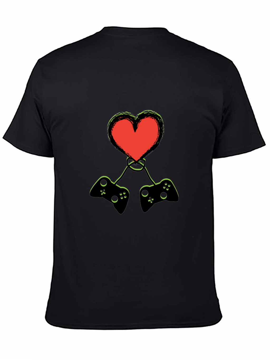 Gamer Heart T-Shirt - Love Gaming!