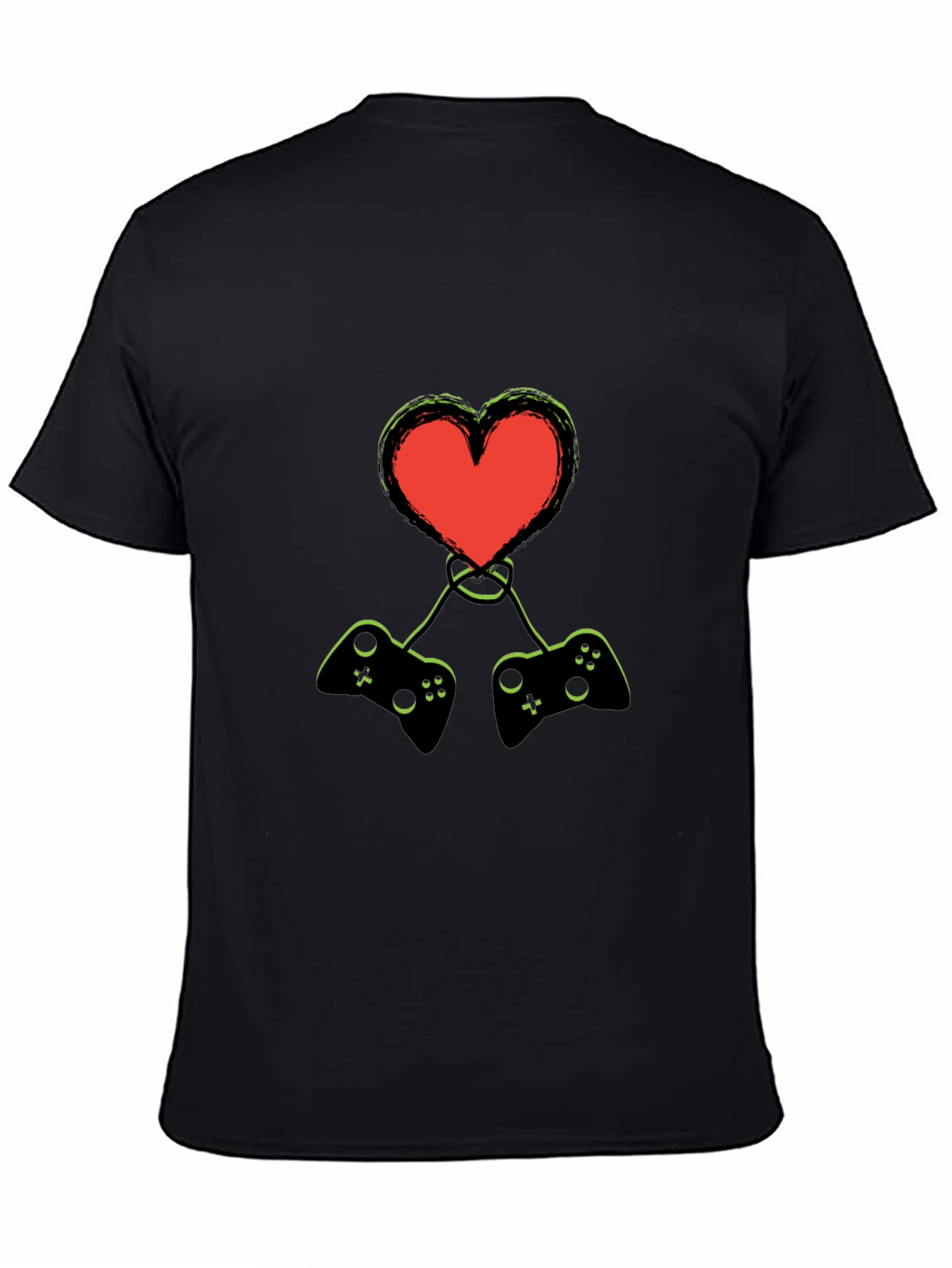 Gamer Heart T-Shirt - Love Gaming!