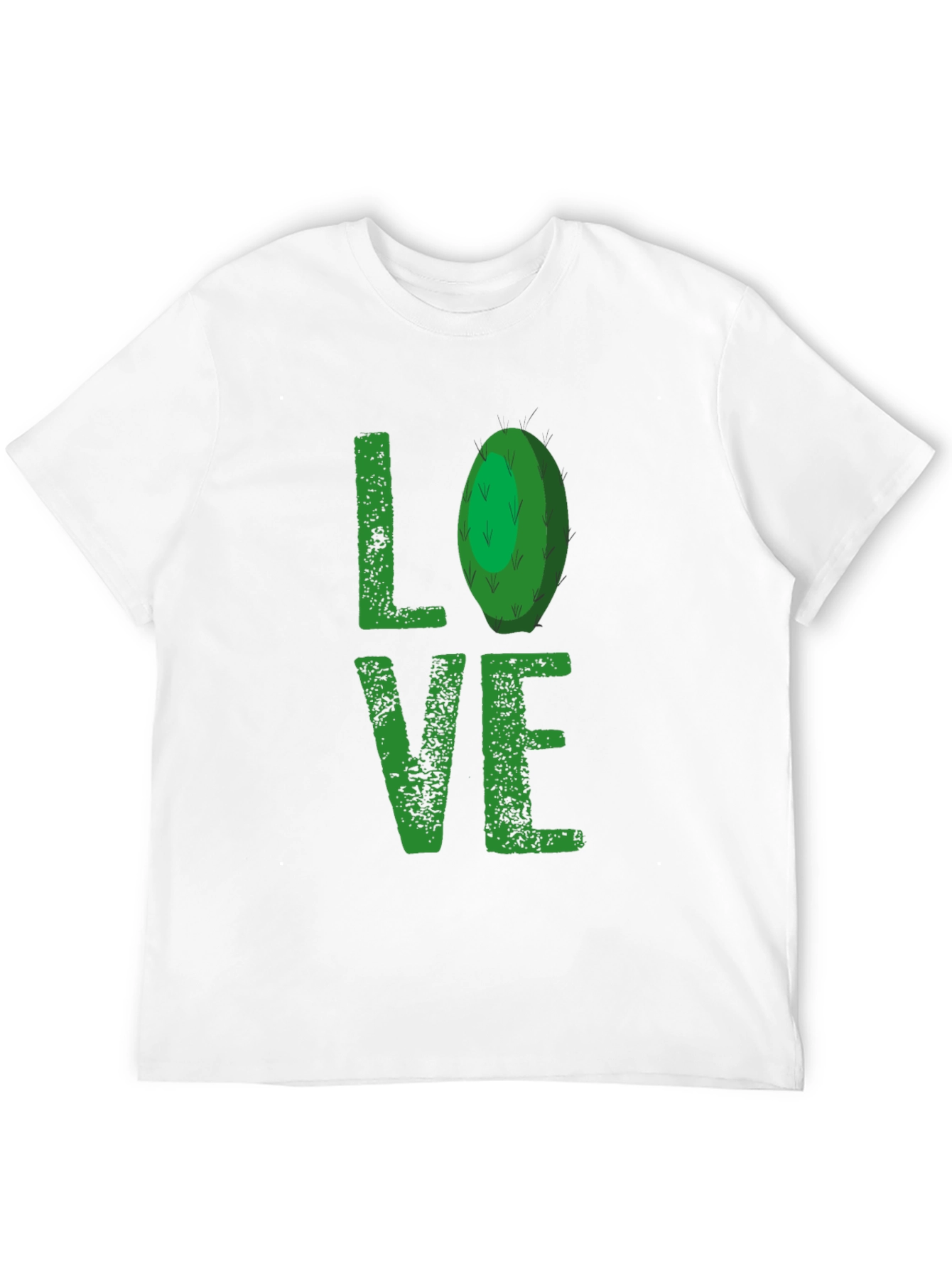 Cactus Love T-Shirt - Green Print
