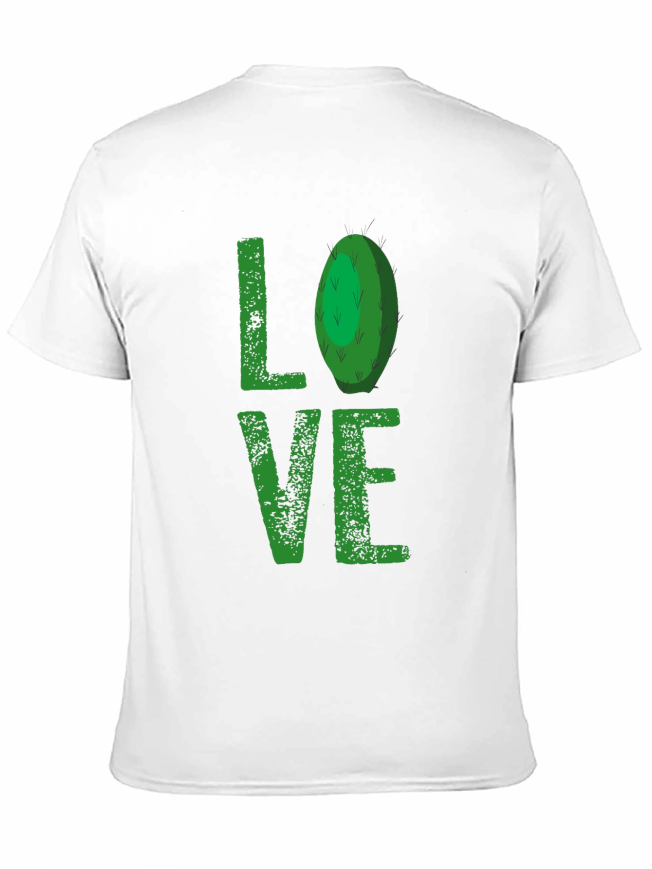 Cactus Love T-Shirt - Green Print